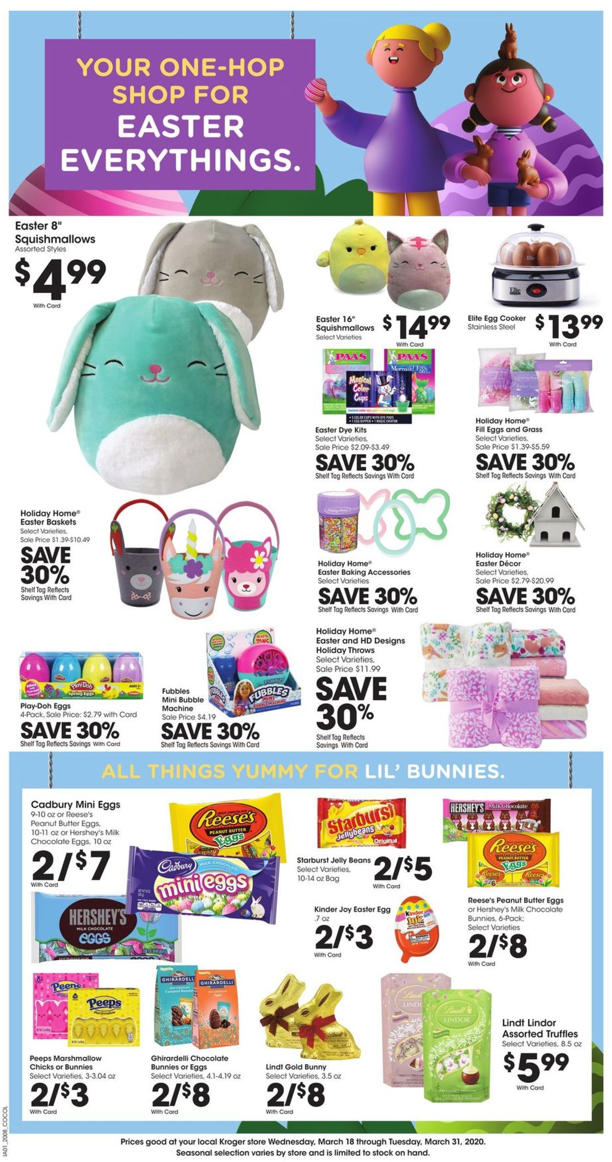 Catalogue Kroger from 03/25/2020