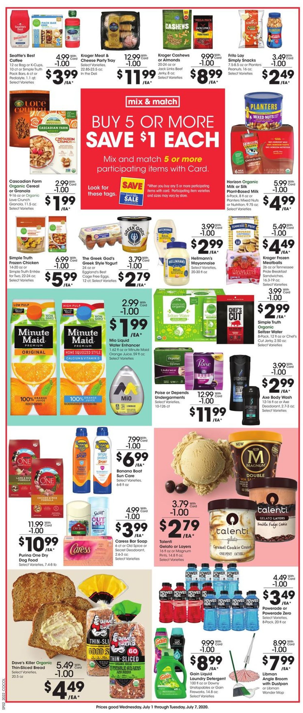 Catalogue Kroger from 07/01/2020