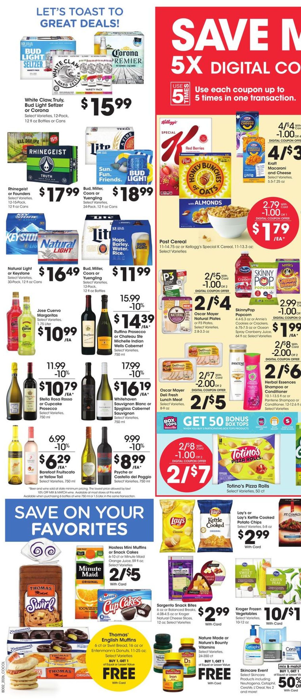 Catalogue Kroger from 07/29/2020