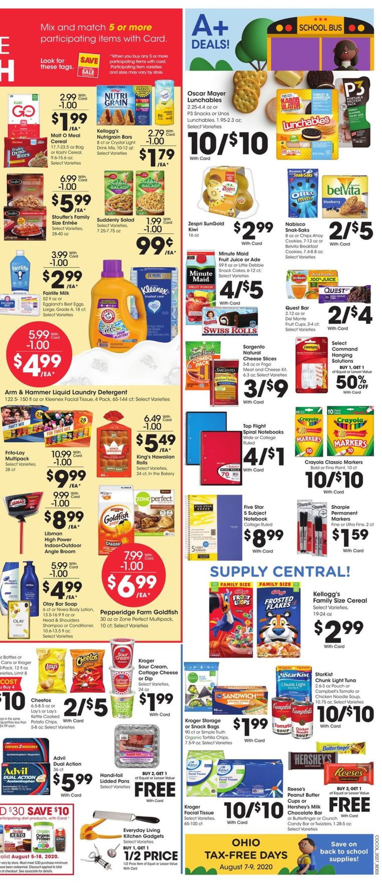 Catalogue Kroger from 08/05/2020