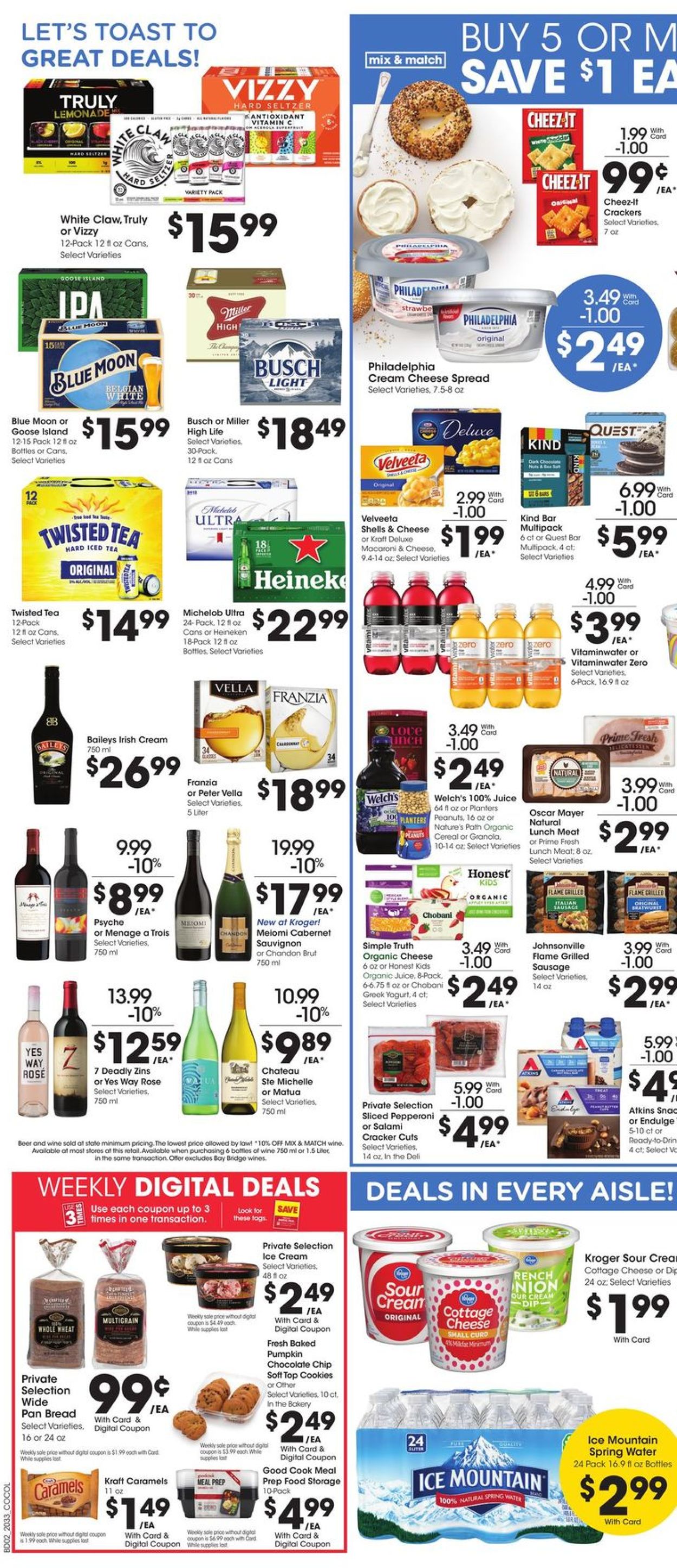 Catalogue Kroger from 09/16/2020