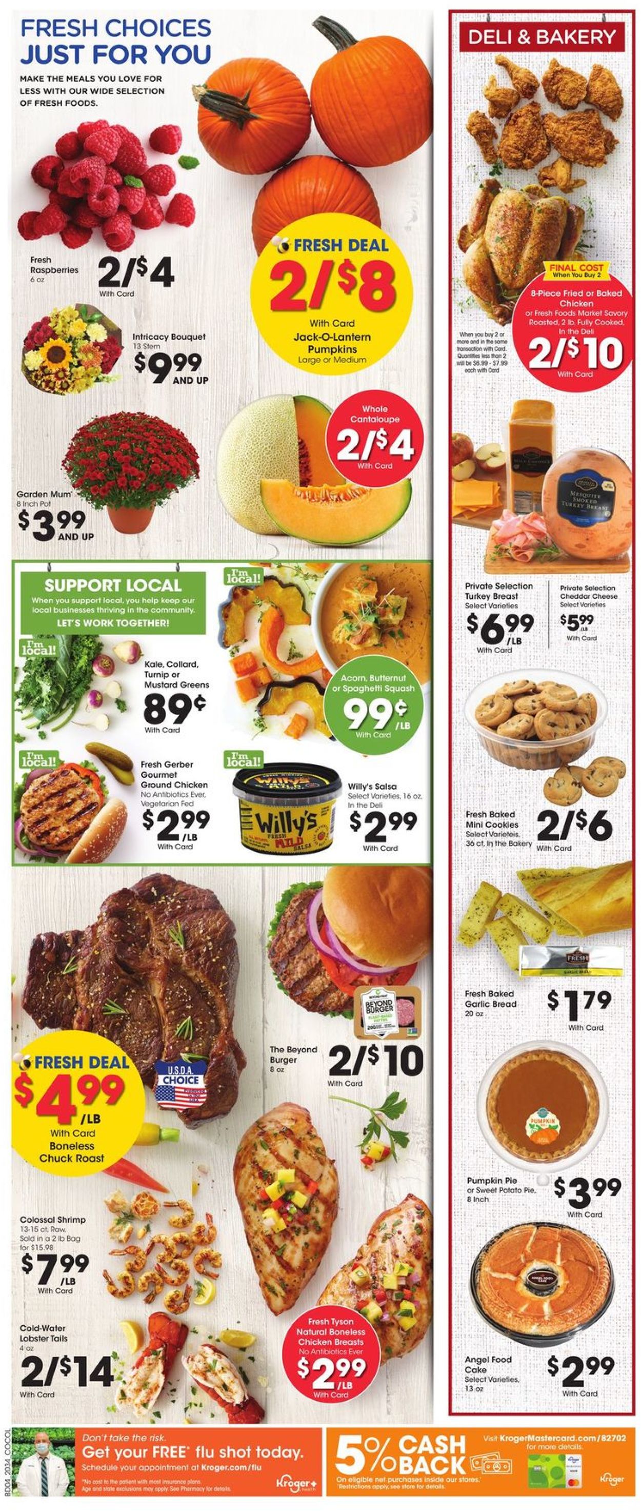 Catalogue Kroger from 09/23/2020