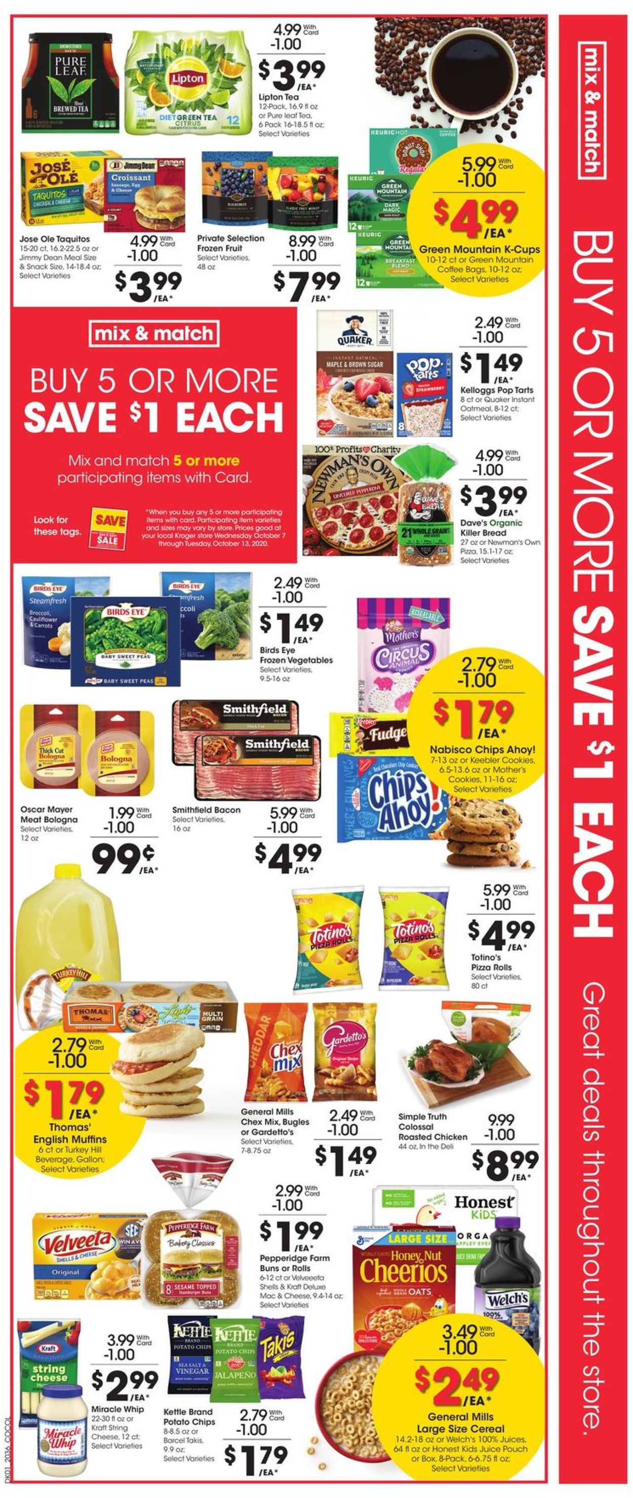 Catalogue Kroger from 10/07/2020