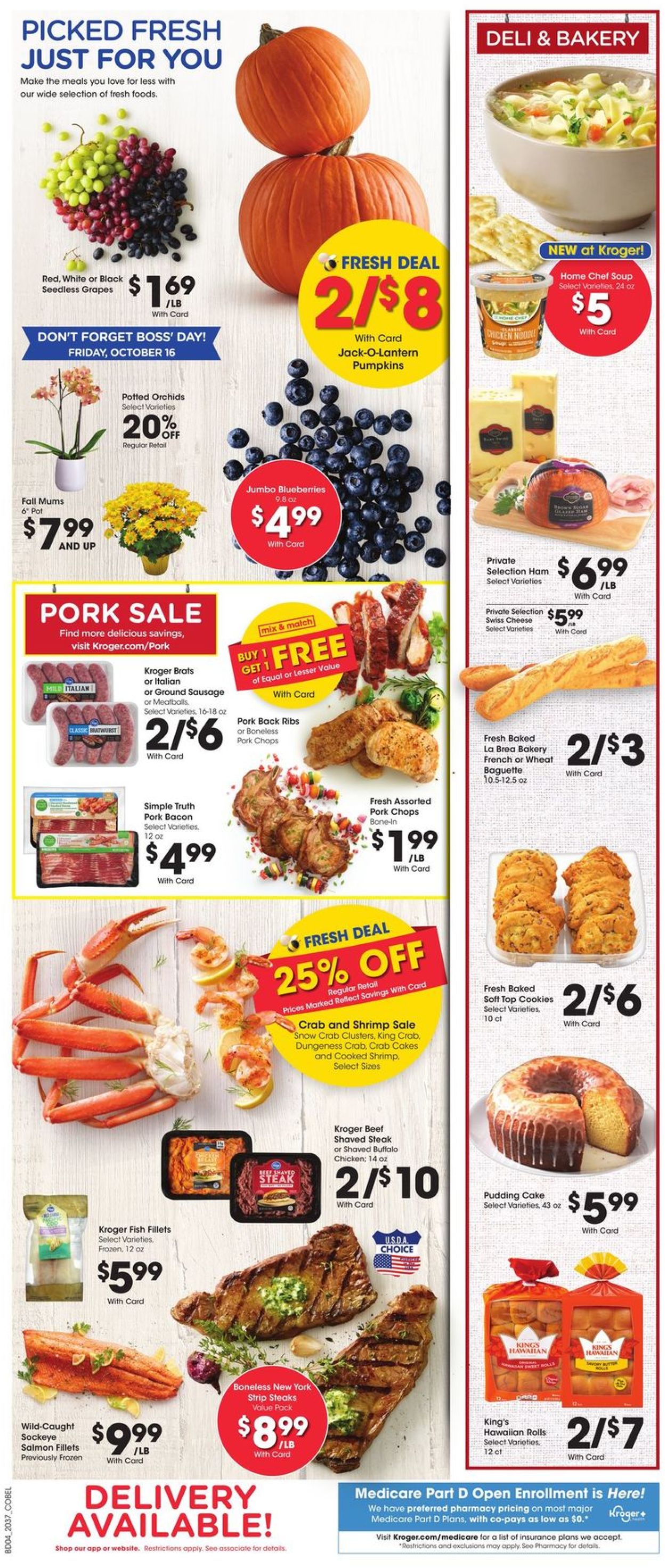 Catalogue Kroger from 10/14/2020