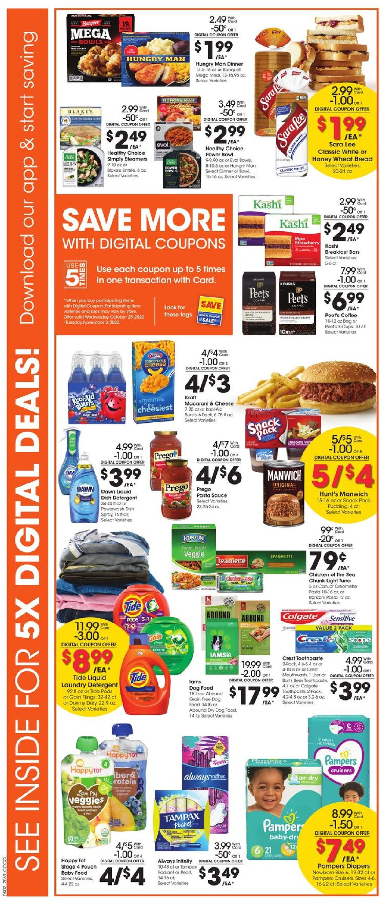 Catalogue Kroger from 10/28/2020