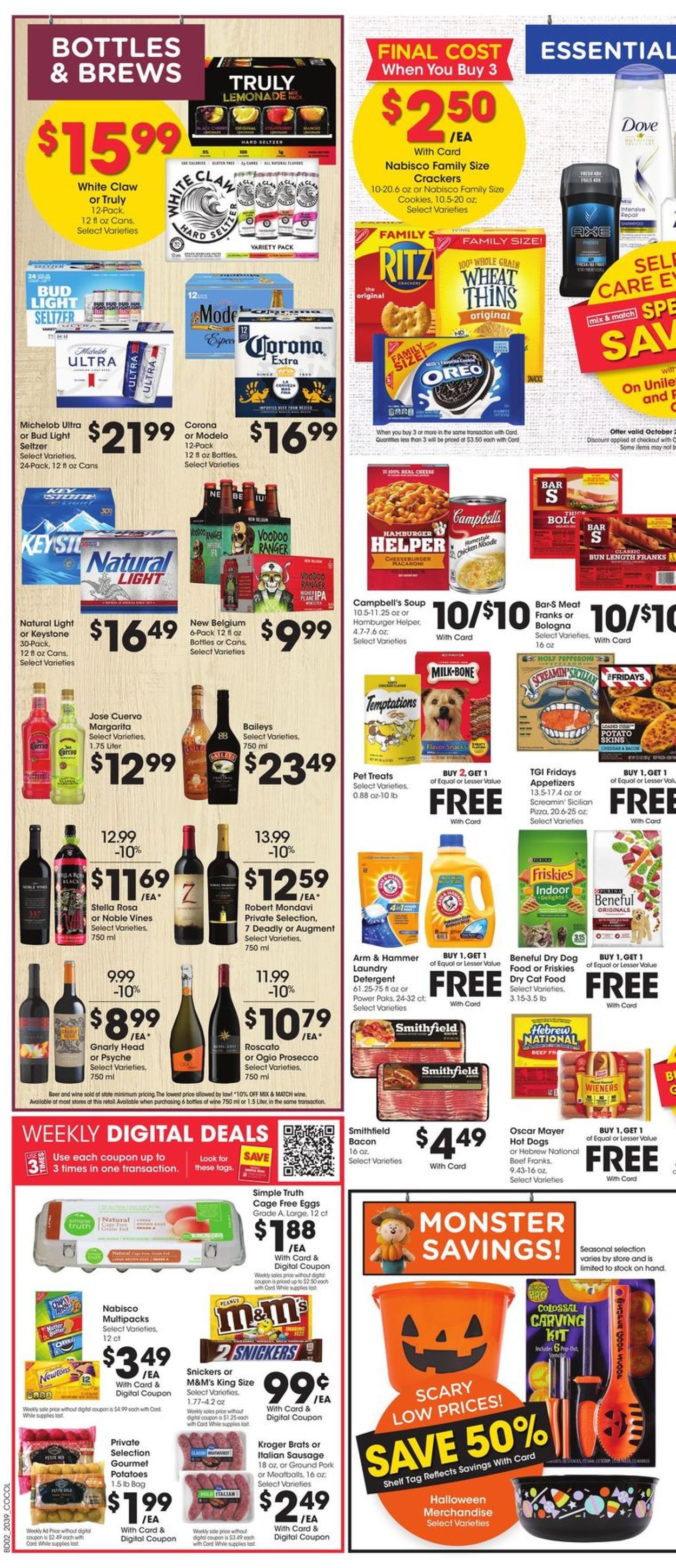 Catalogue Kroger from 10/28/2020