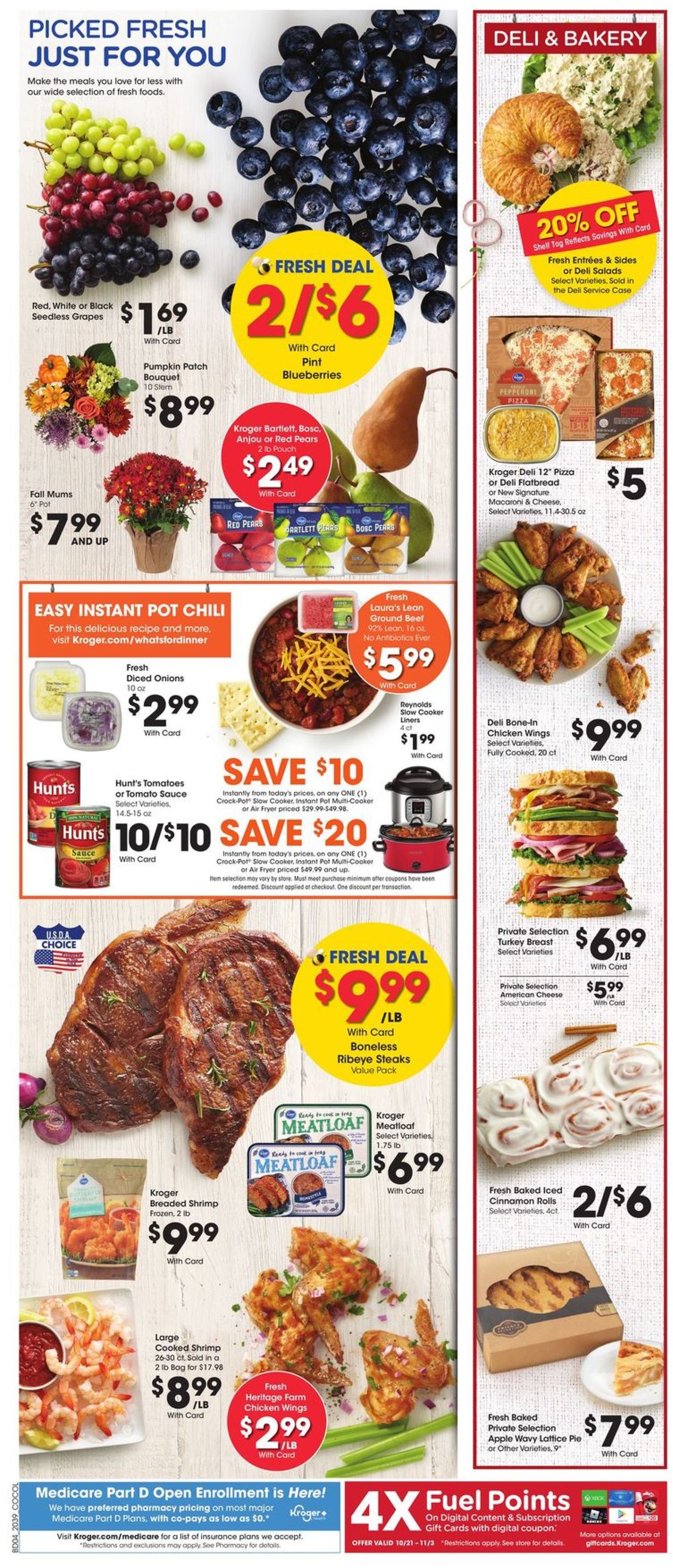Kroger Current weekly ad 10/28 11/03/2020 [7]