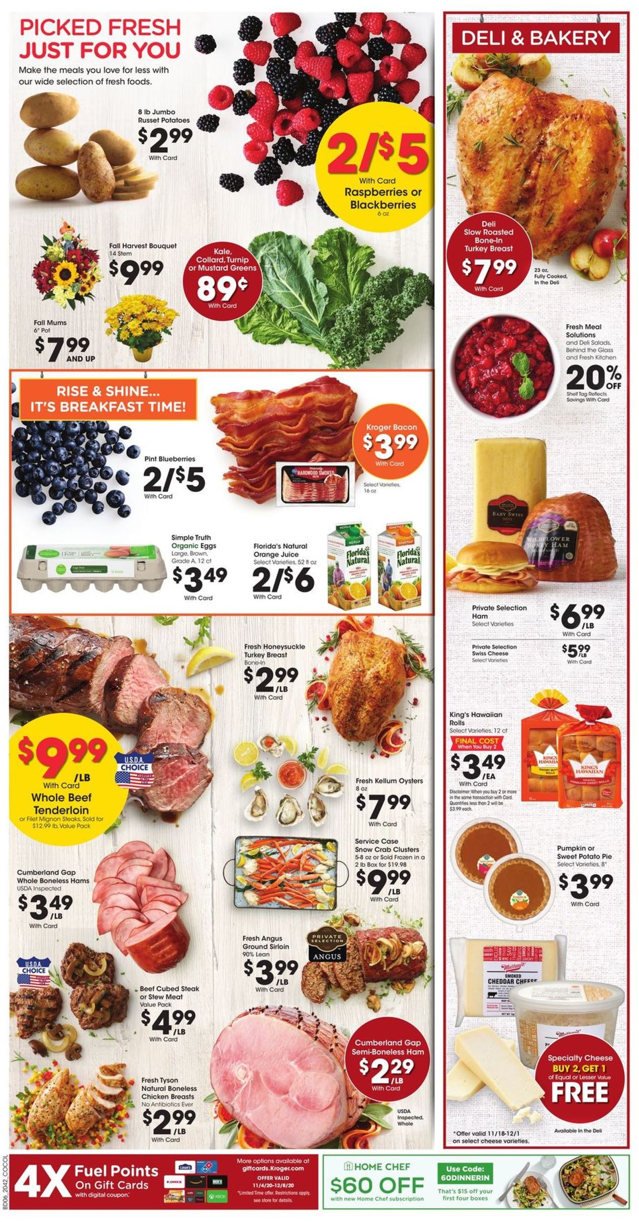 Kroger Thanksgiving 2020 Current weekly ad 11/19 11/26/2020 [7