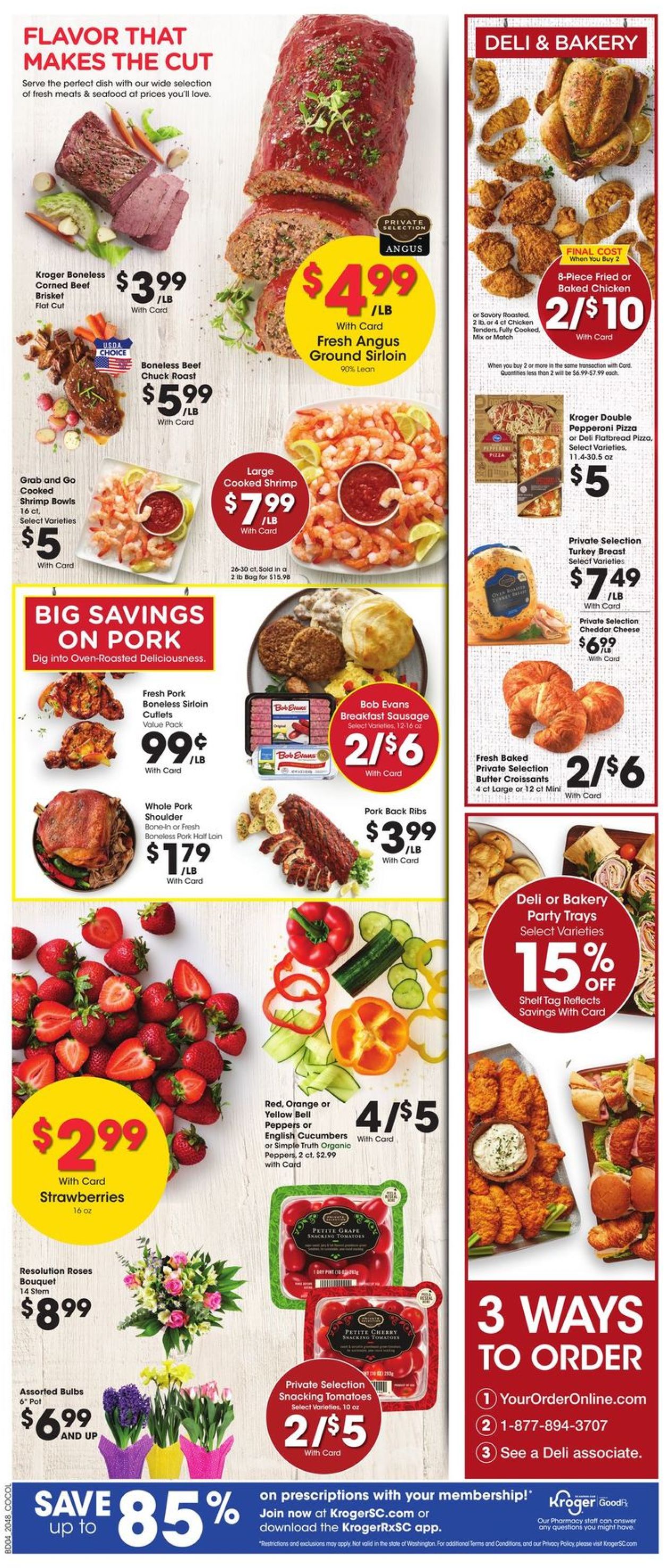 Catalogue Kroger from 12/30/2020