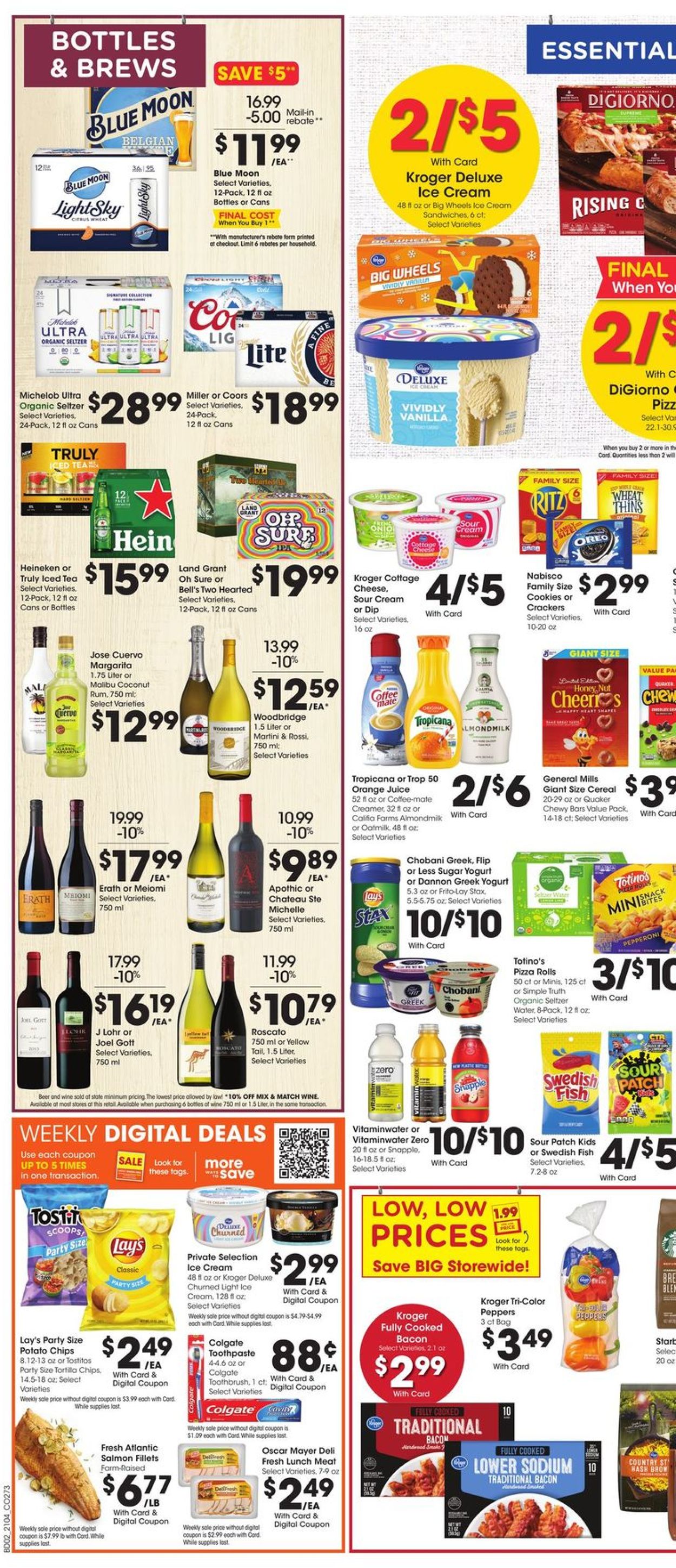 Catalogue Kroger from 02/24/2021