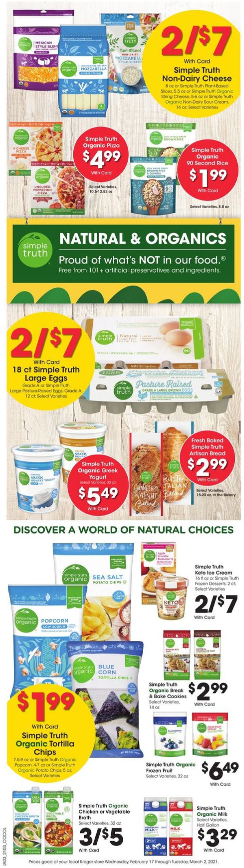 Catalogue Kroger from 02/24/2021