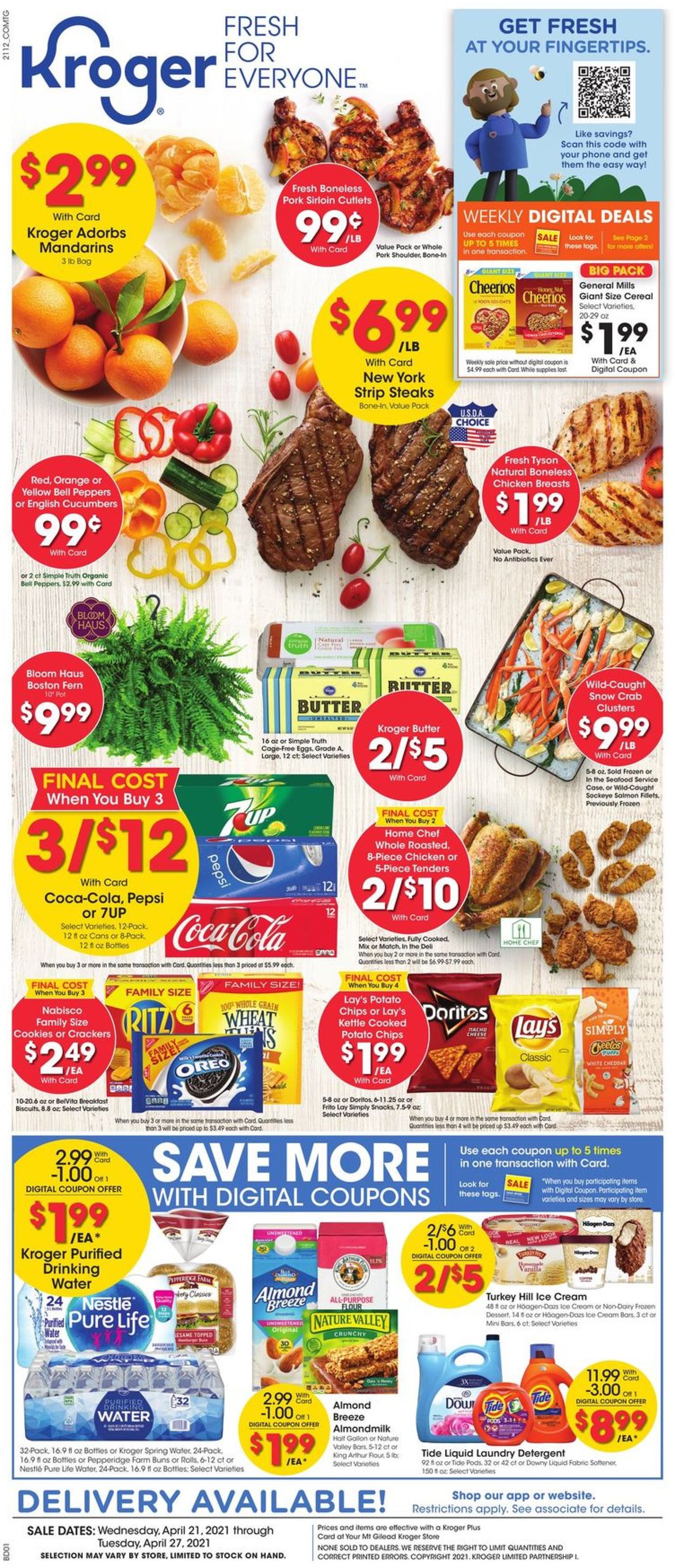 Kroger Food Ad This Week Kroger Weekly Ad Circulars