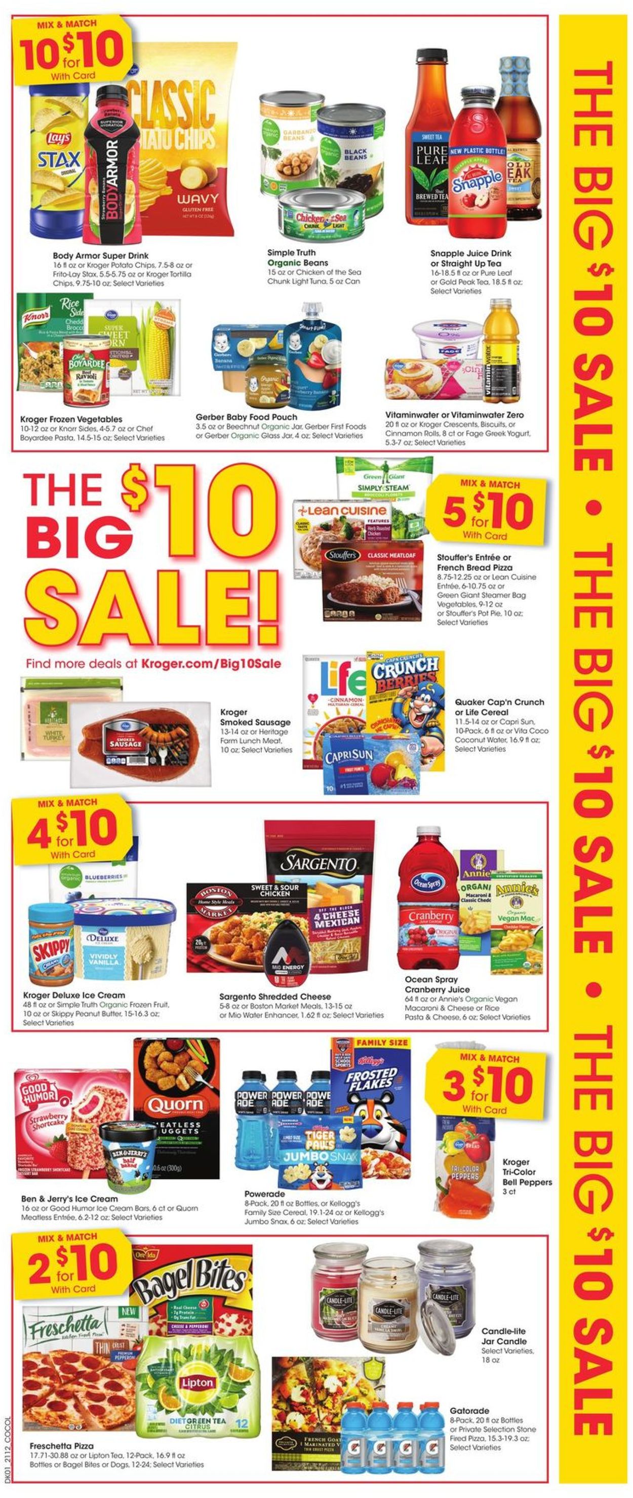 Catalogue Kroger from 04/21/2021