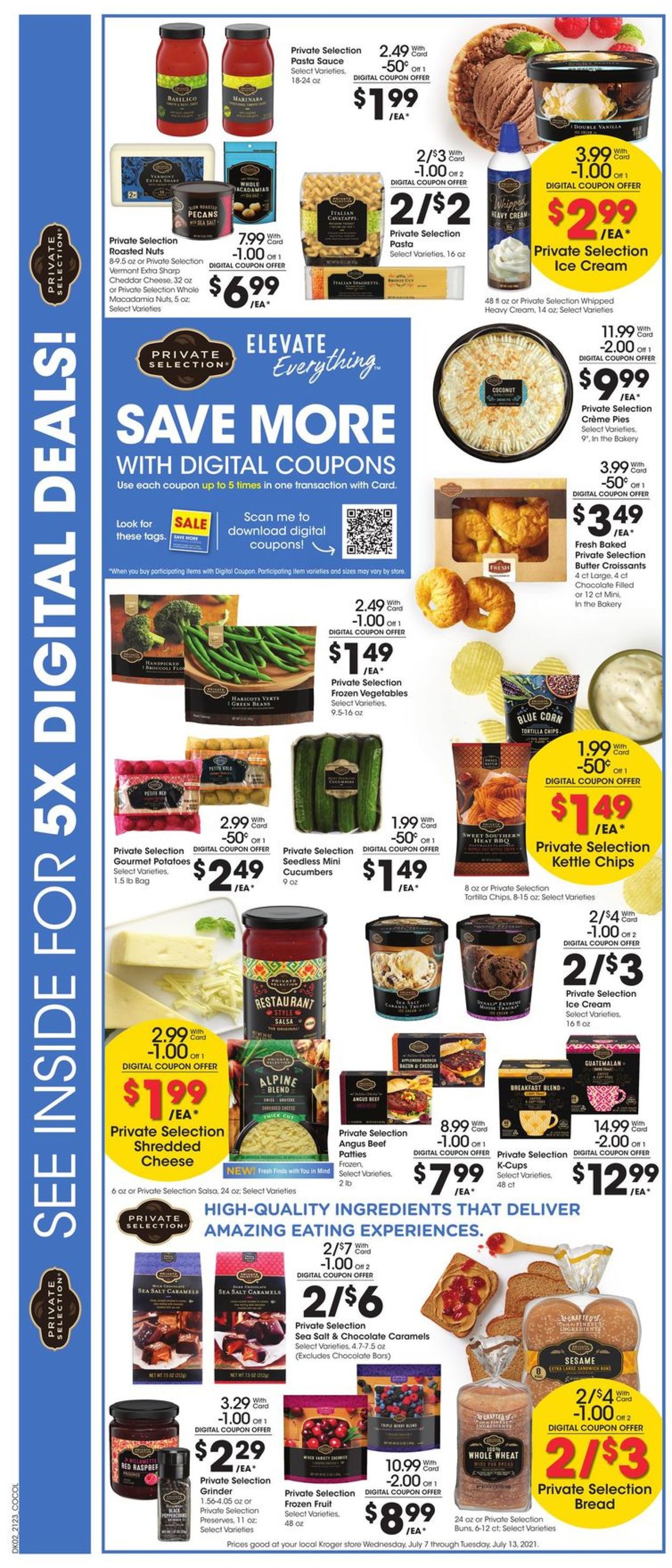 Catalogue Kroger from 07/07/2021