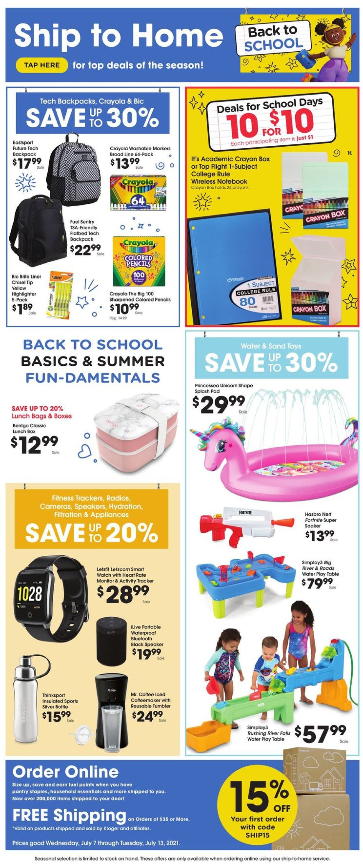 Catalogue Kroger from 07/07/2021