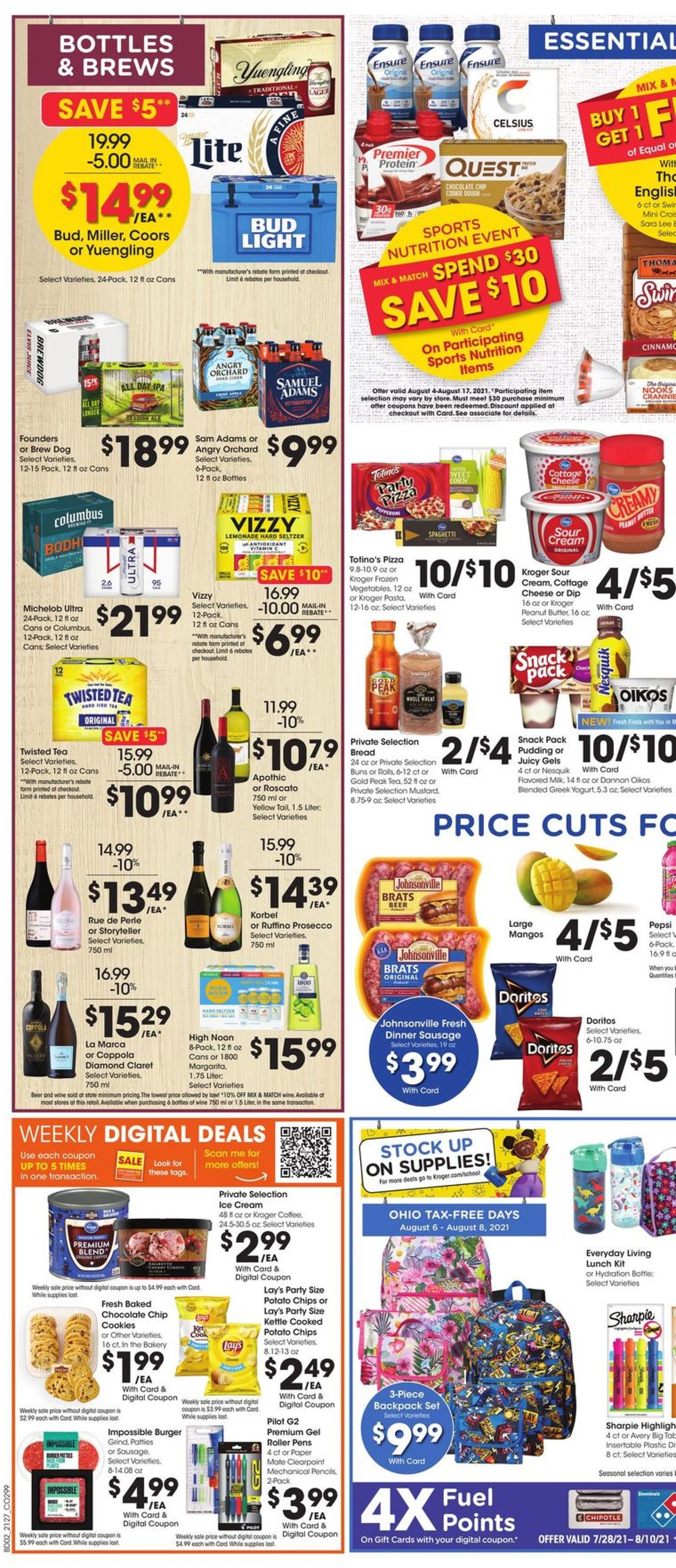 Catalogue Kroger from 08/04/2021