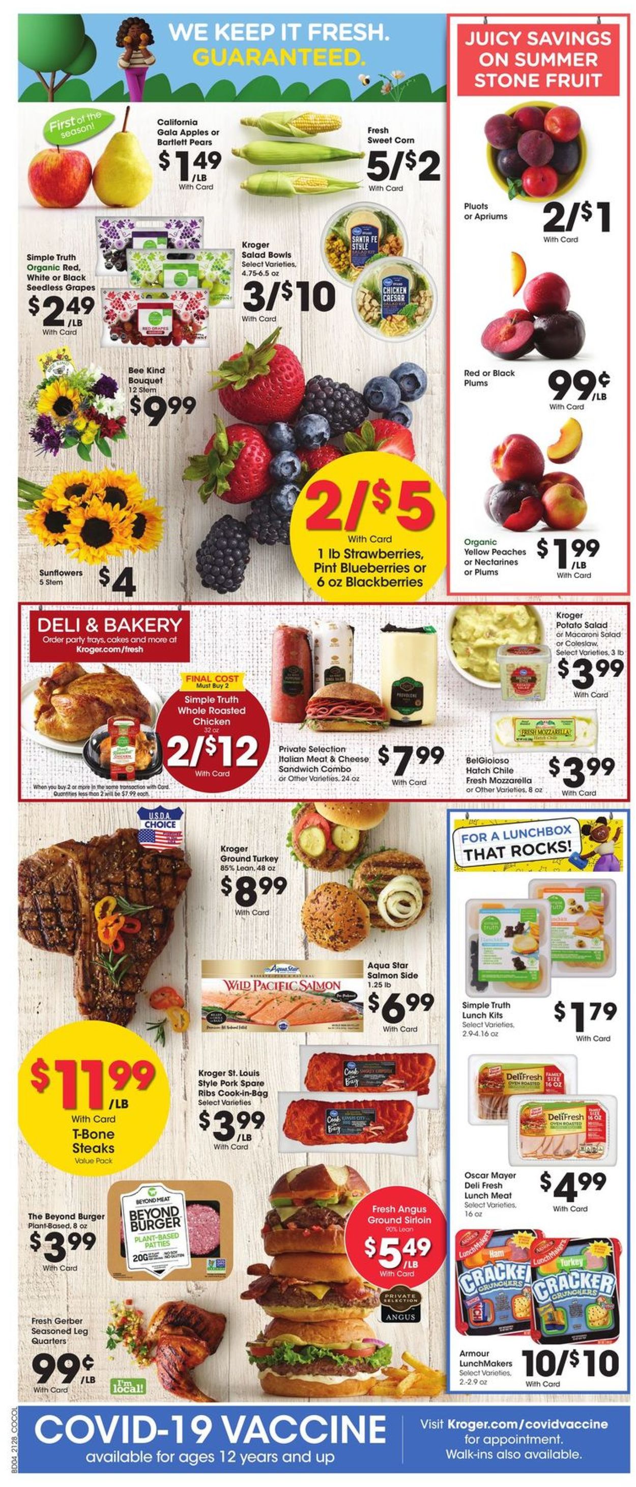 Catalogue Kroger from 08/11/2021