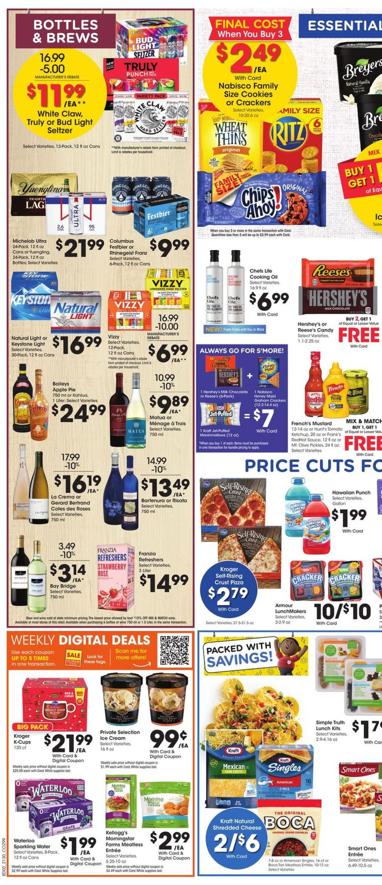Catalogue Kroger from 08/25/2021