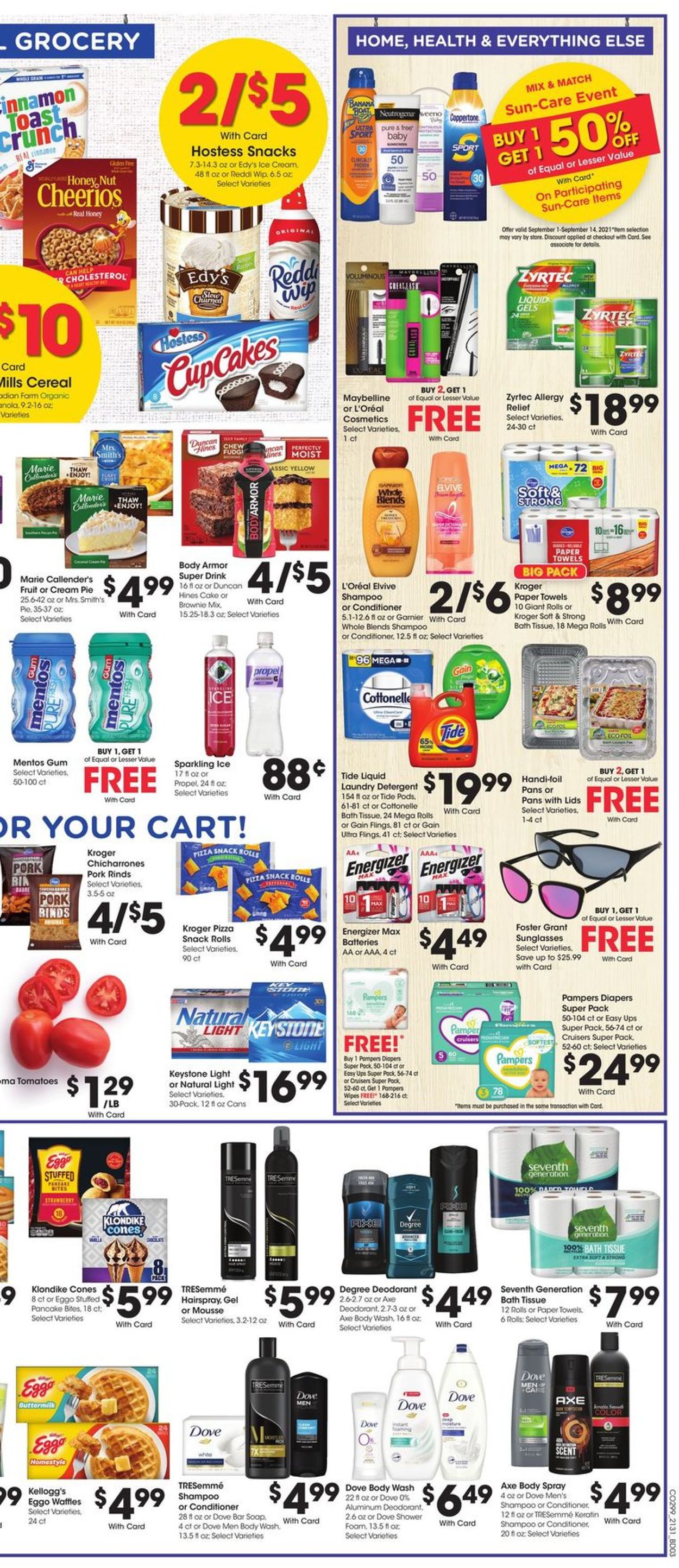 Catalogue Kroger from 09/01/2021