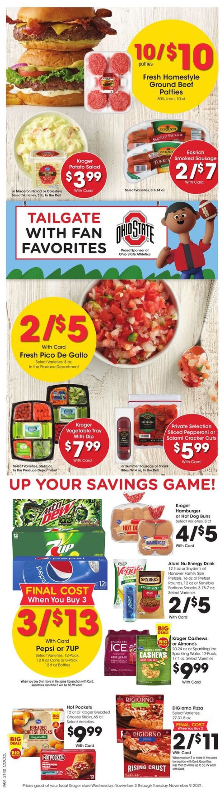 Catalogue Kroger from 11/03/2021