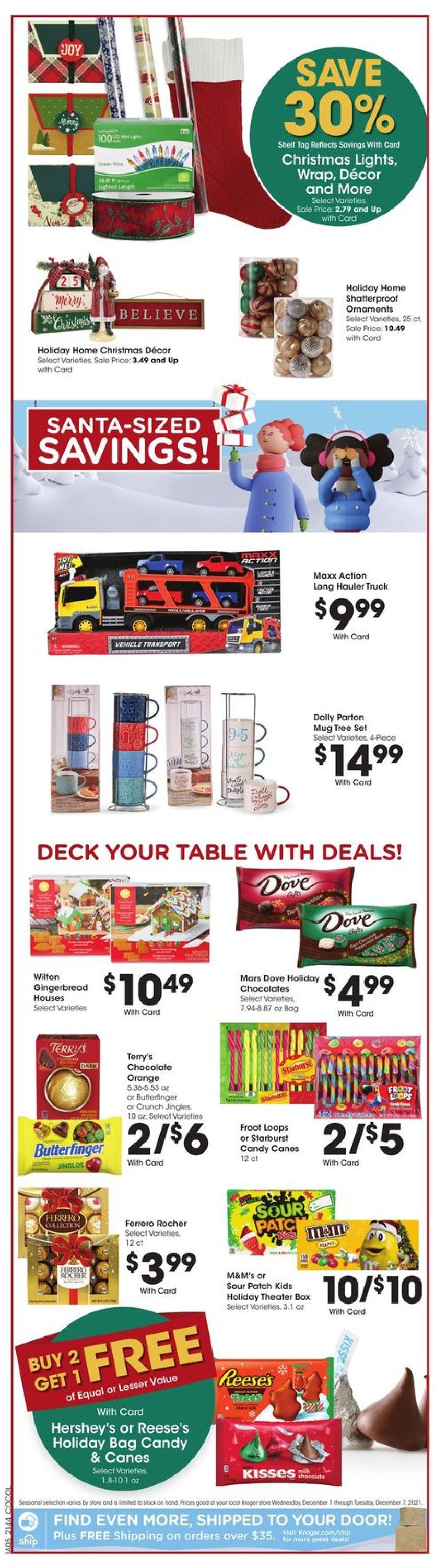 Catalogue Kroger from 12/01/2021