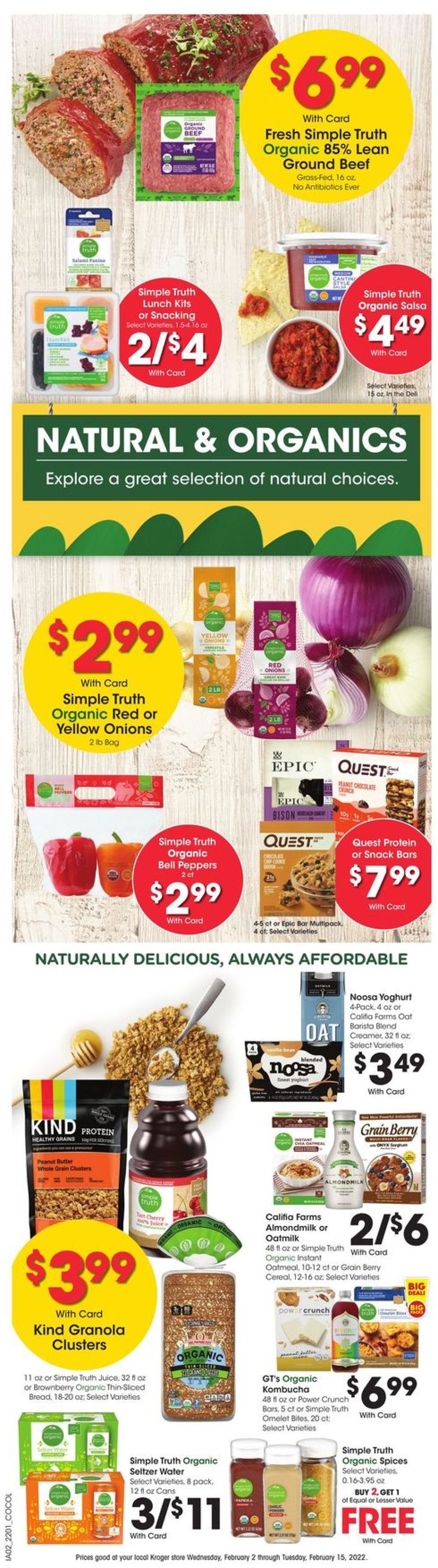Catalogue Kroger from 02/02/2022