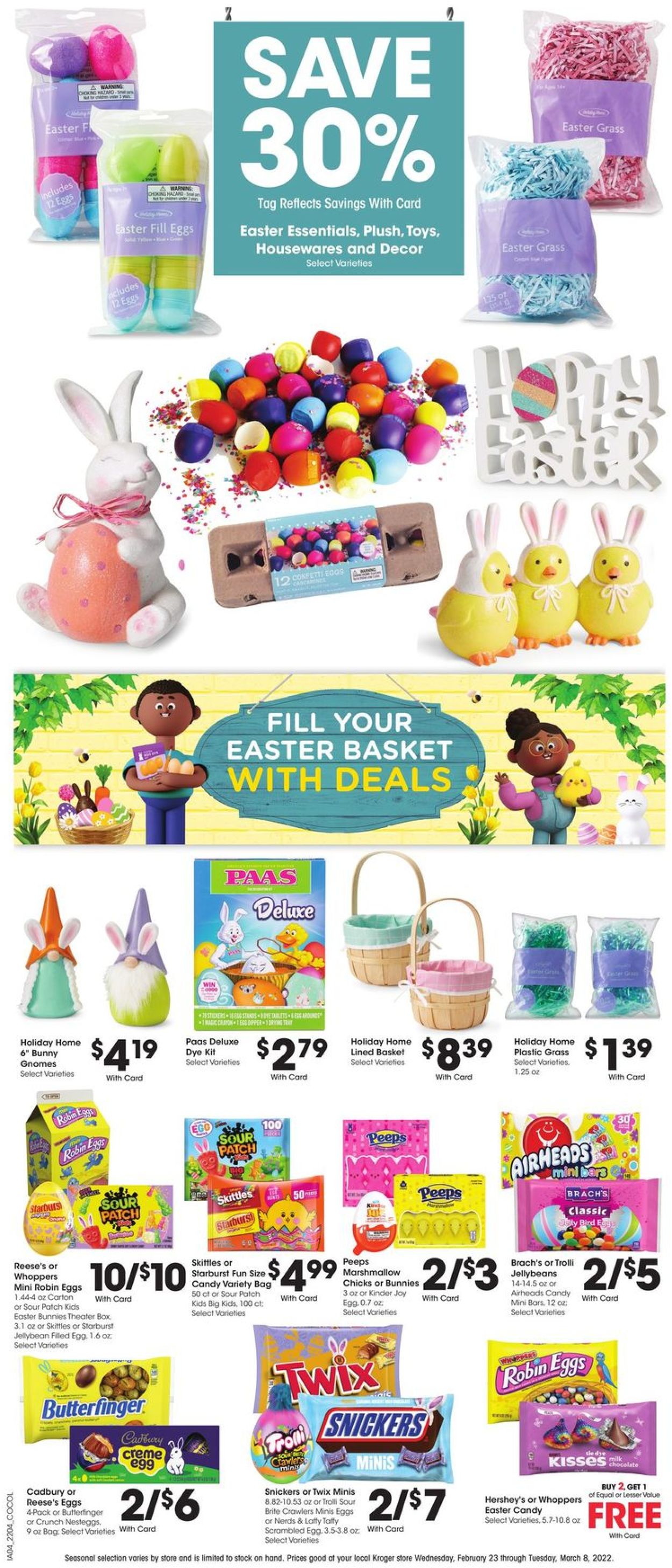 Catalogue Kroger from 03/02/2022