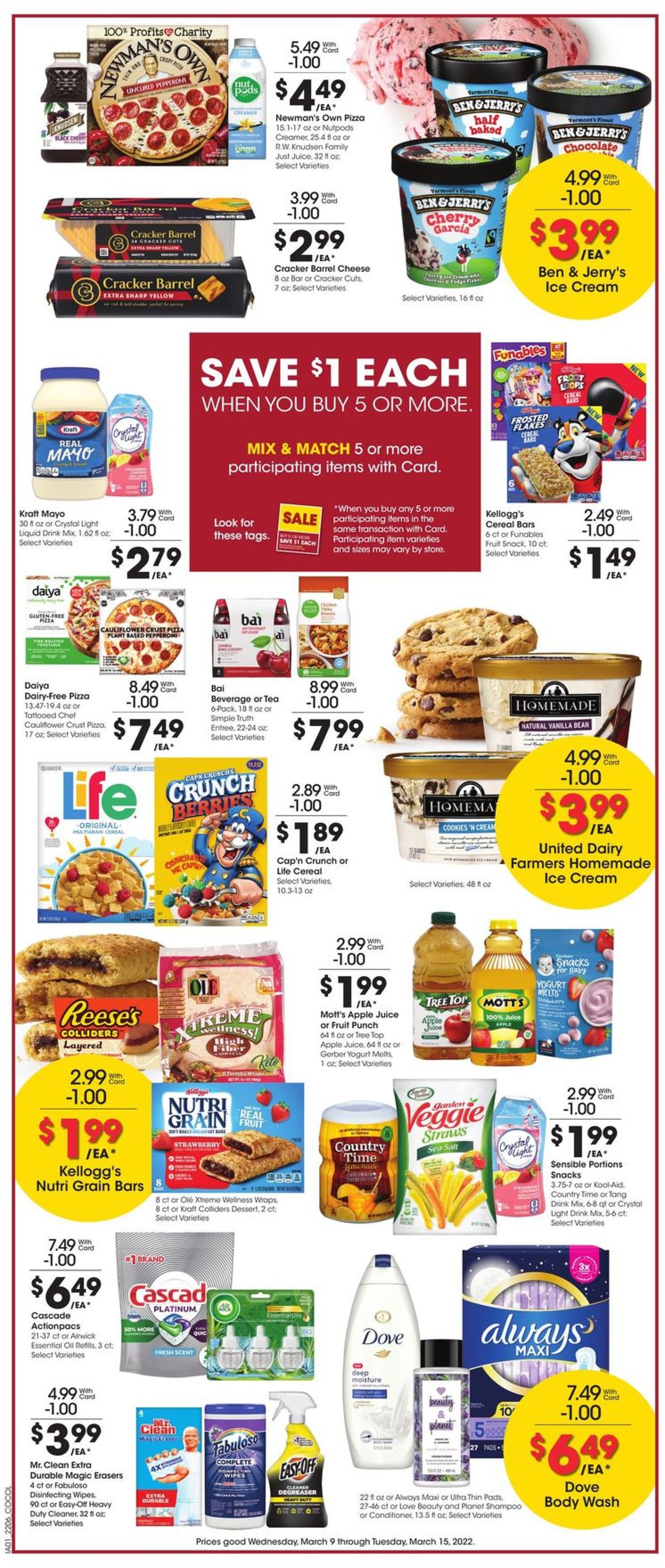 Catalogue Kroger from 03/09/2022