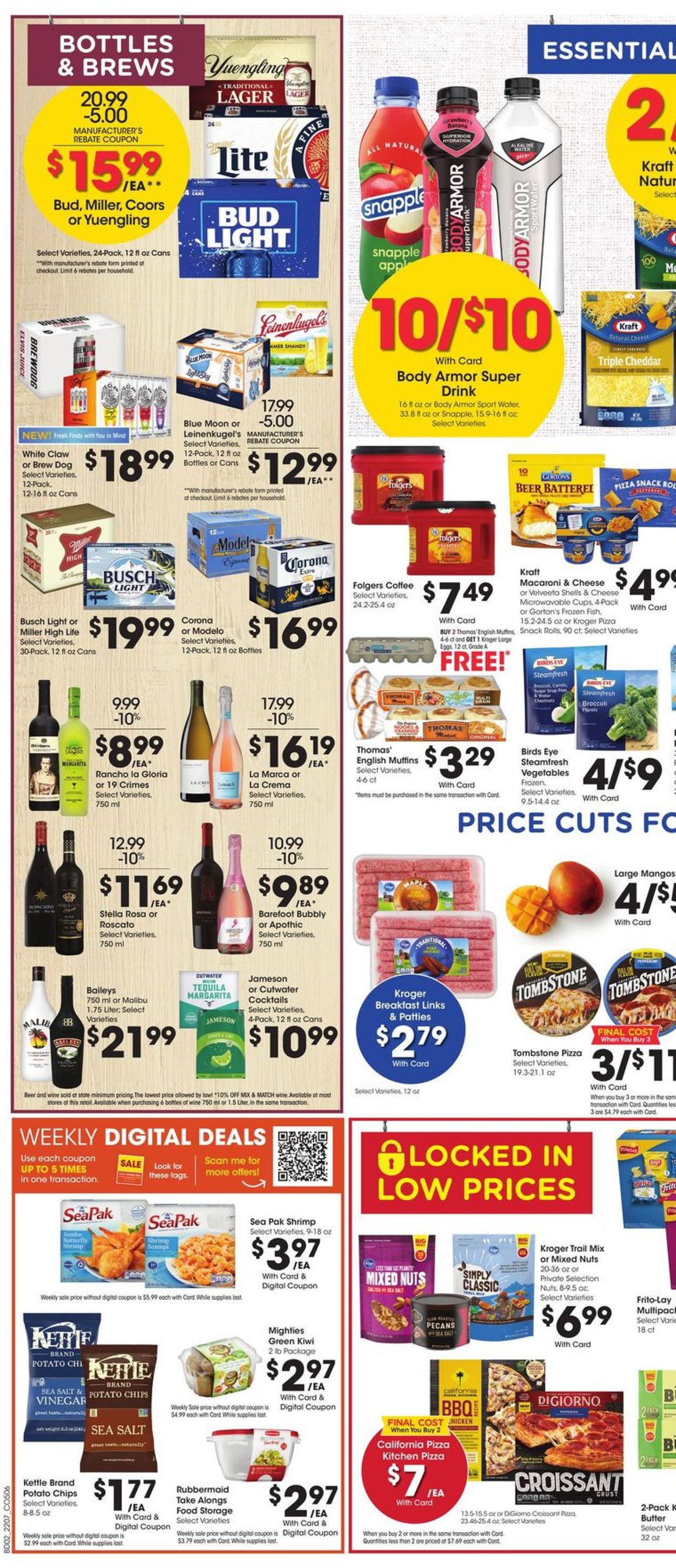 Catalogue Kroger from 03/16/2022