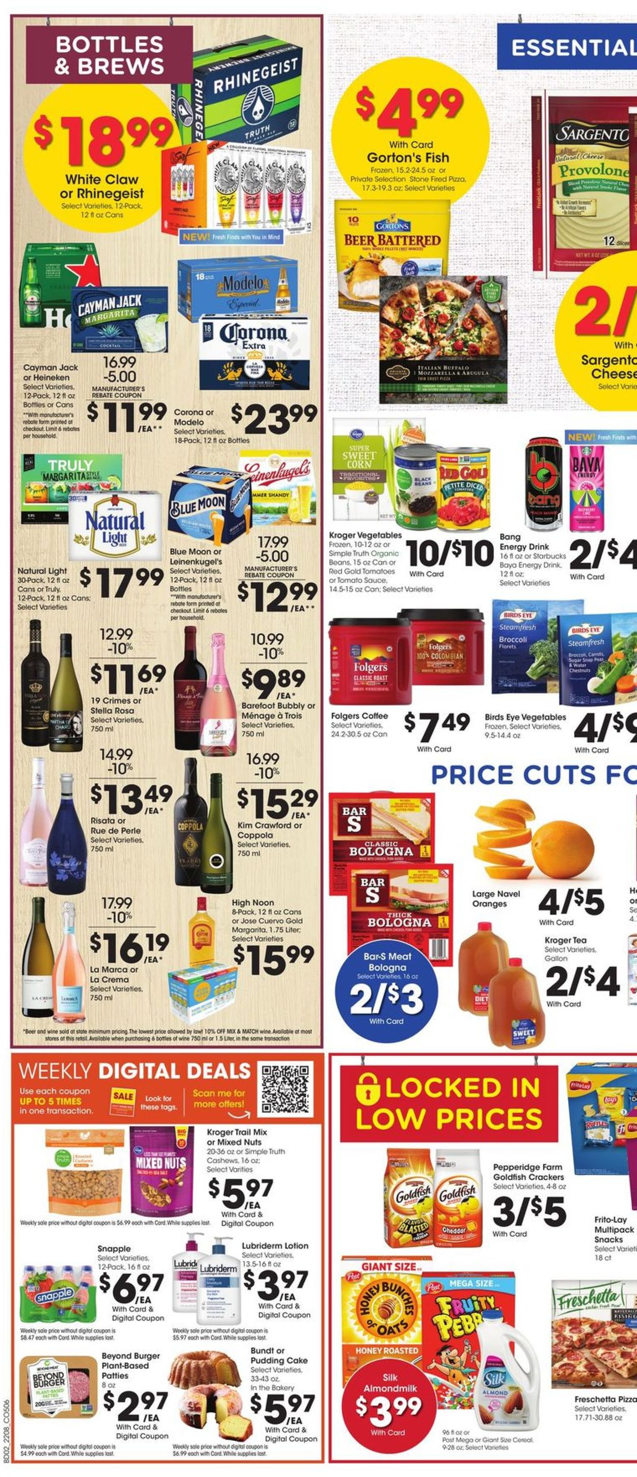 Catalogue Kroger from 03/23/2022