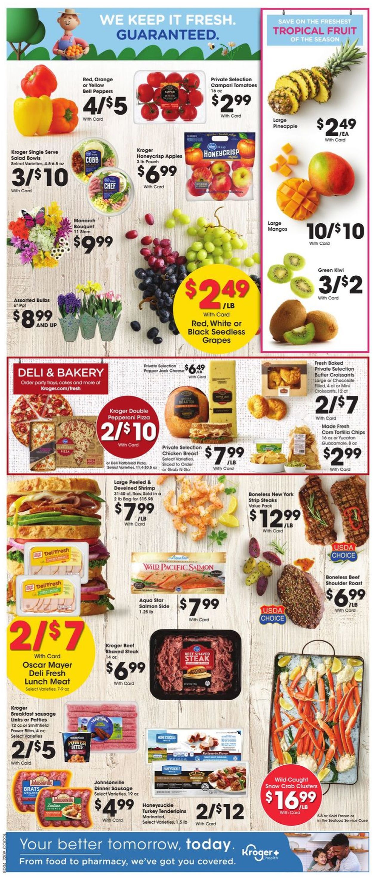Catalogue Kroger from 03/30/2022