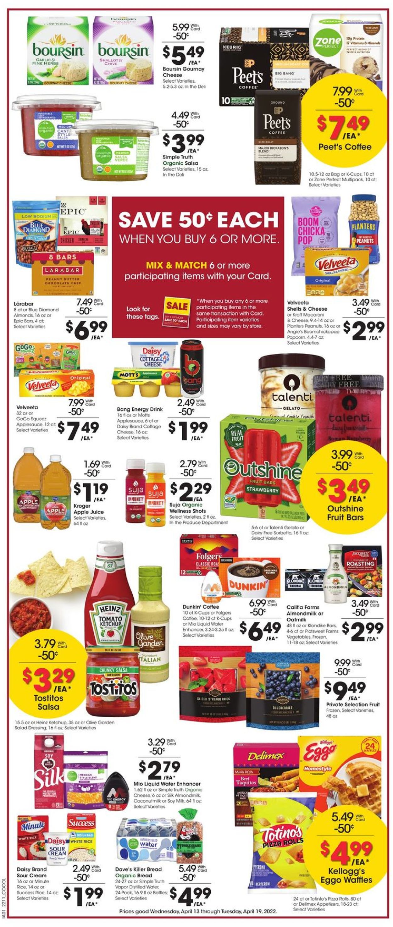 Catalogue Kroger EASTER 2022 from 04/13/2022