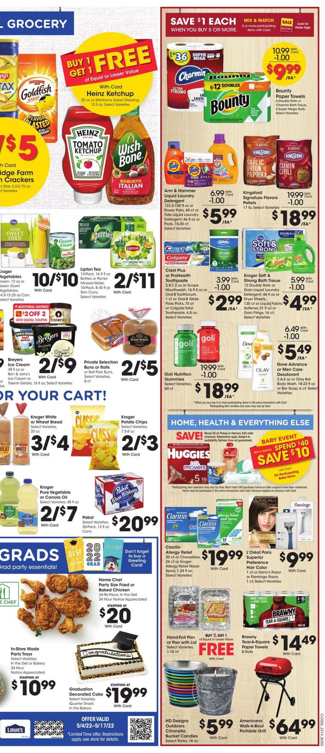 Catalogue Kroger from 05/04/2022