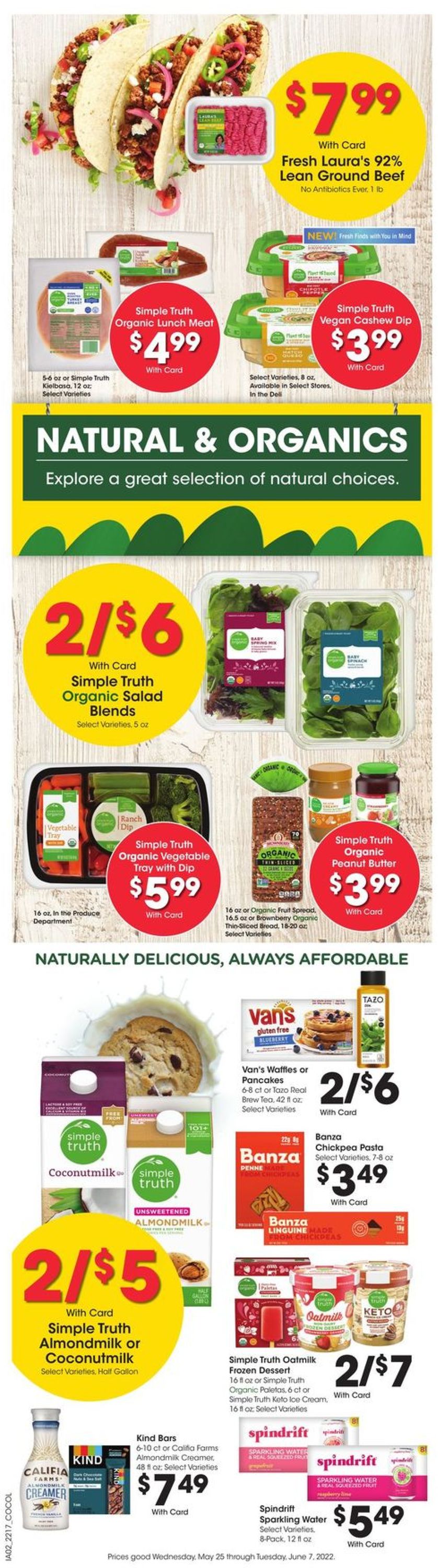 Catalogue Kroger from 05/25/2022