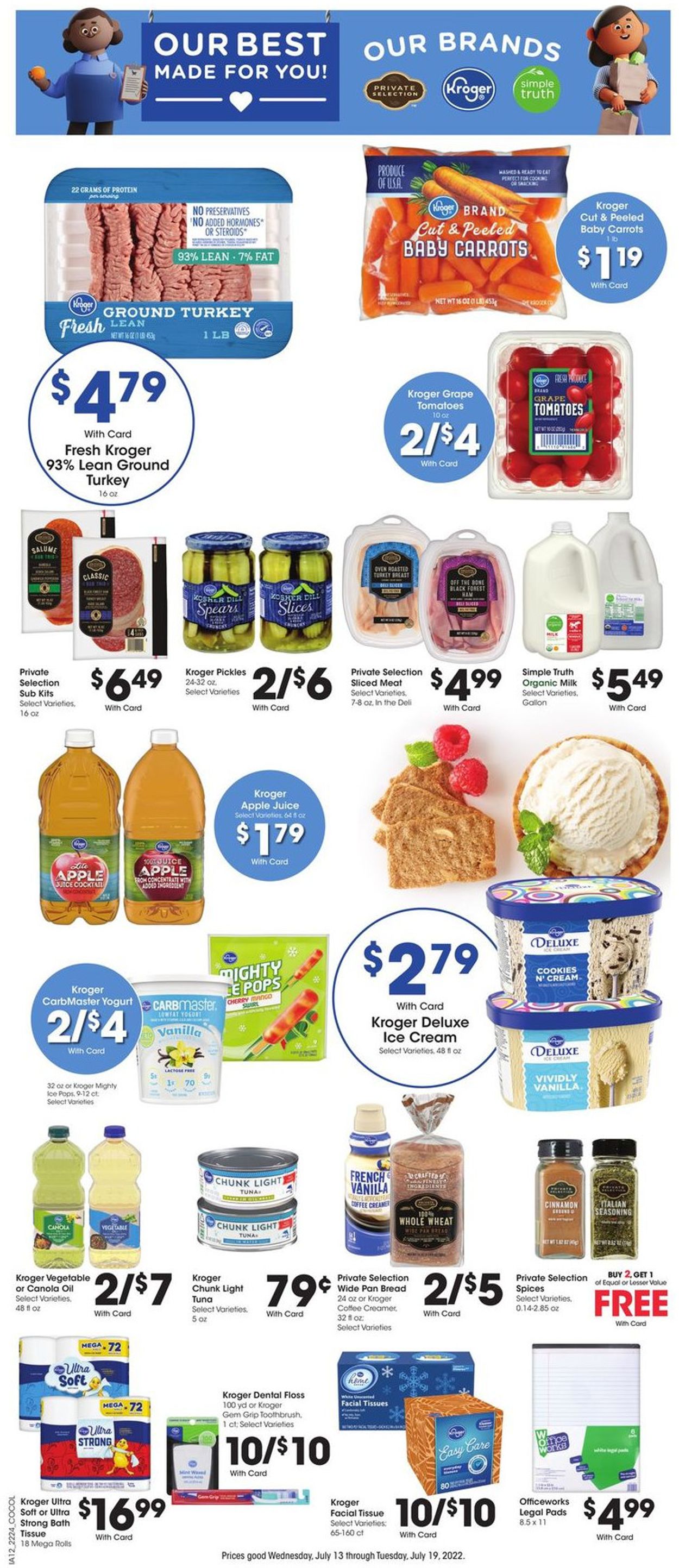 Catalogue Kroger from 07/13/2022