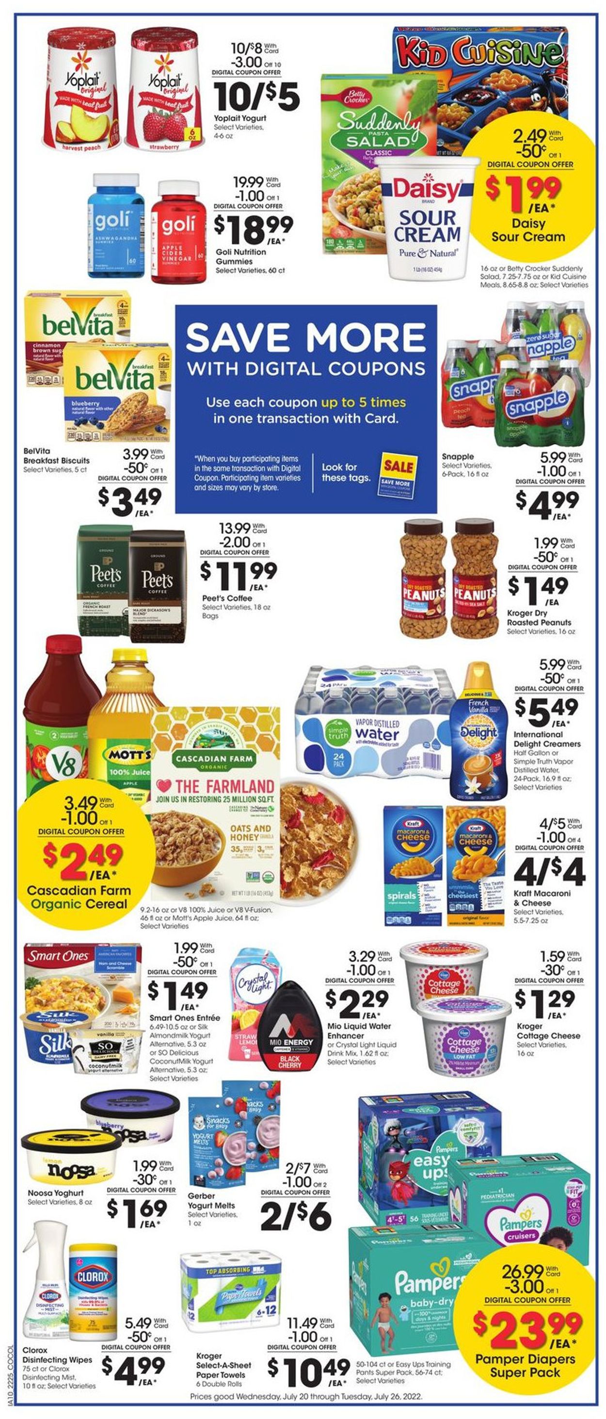 Catalogue Kroger from 07/20/2022