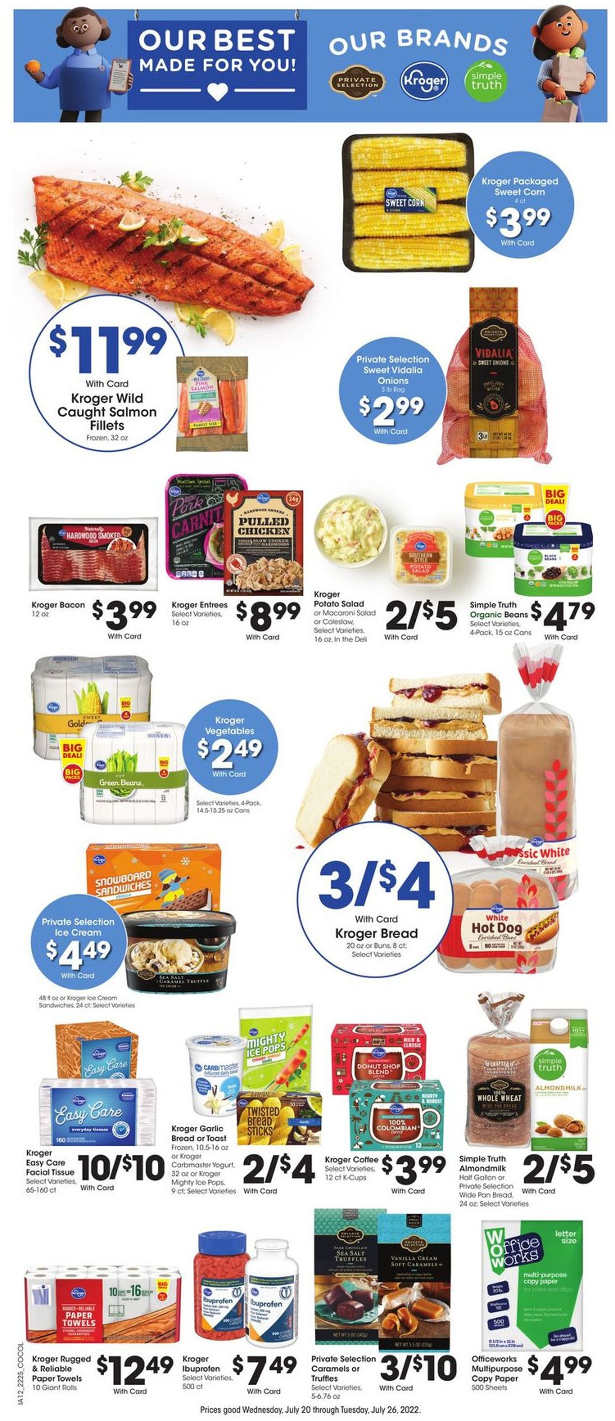 Catalogue Kroger from 07/20/2022