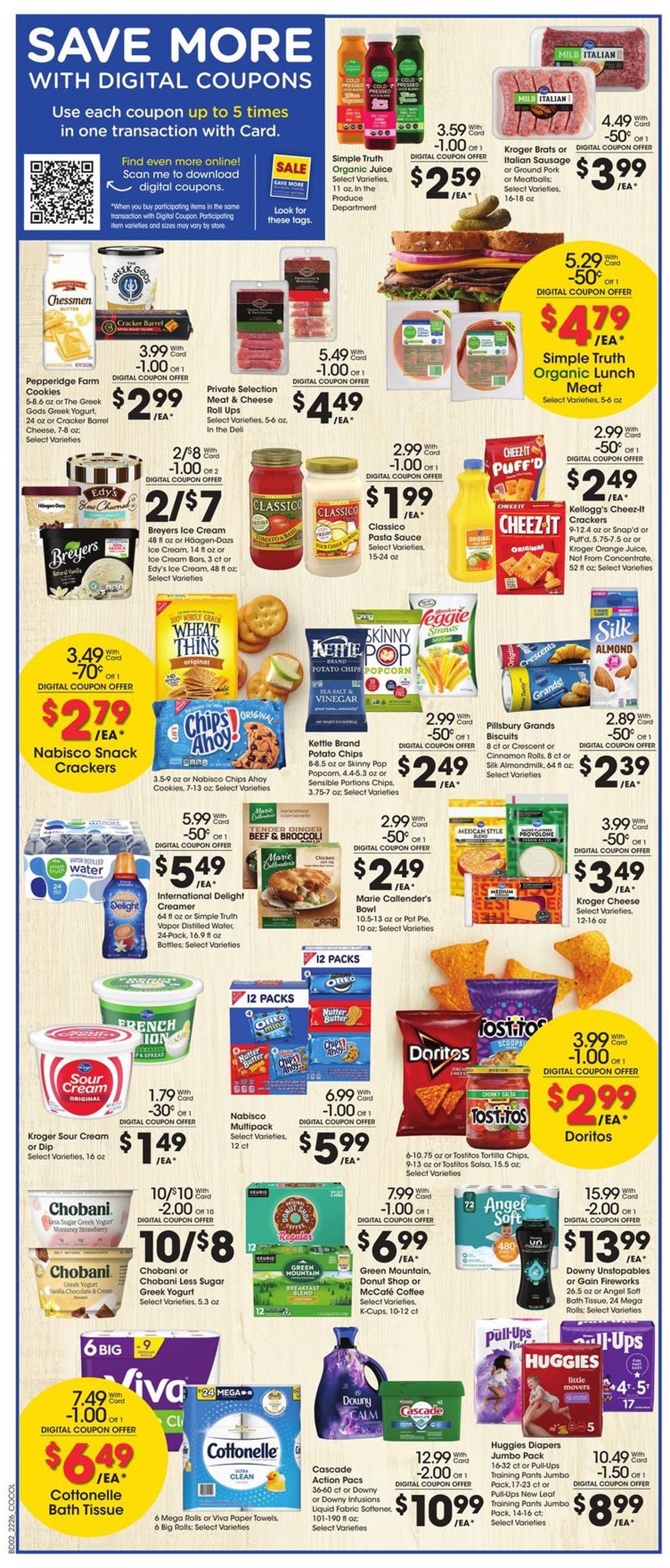 Catalogue Kroger from 07/27/2022