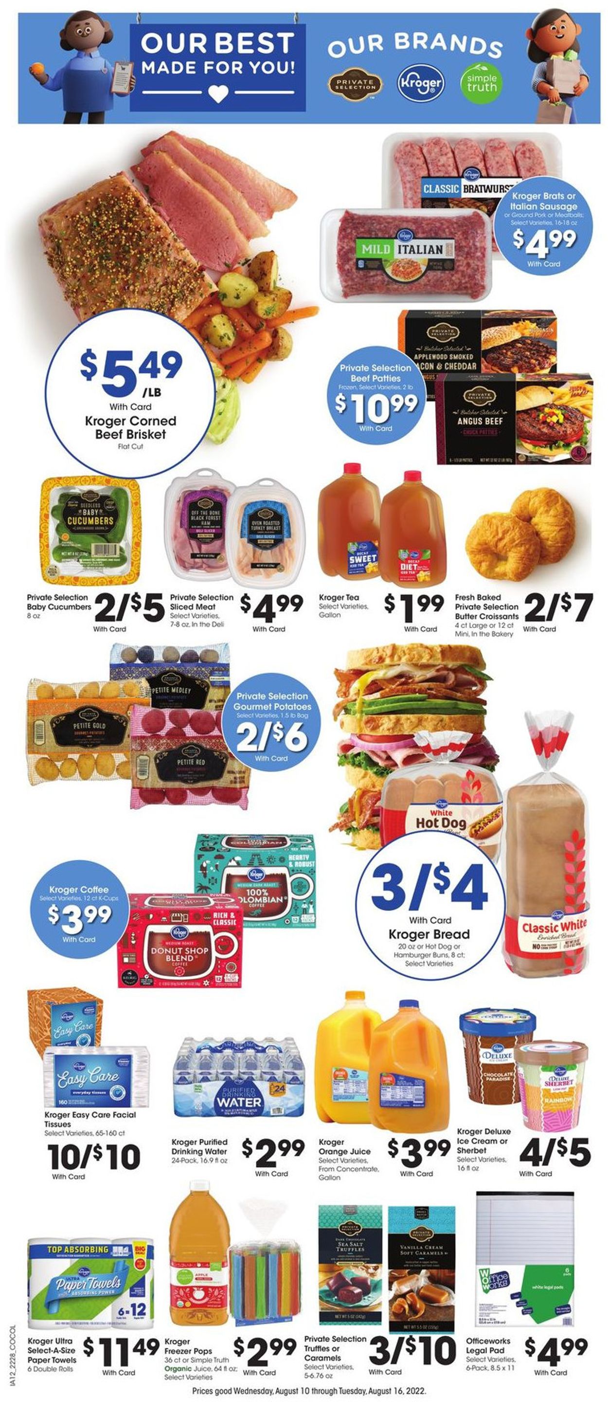 Catalogue Kroger from 08/10/2022