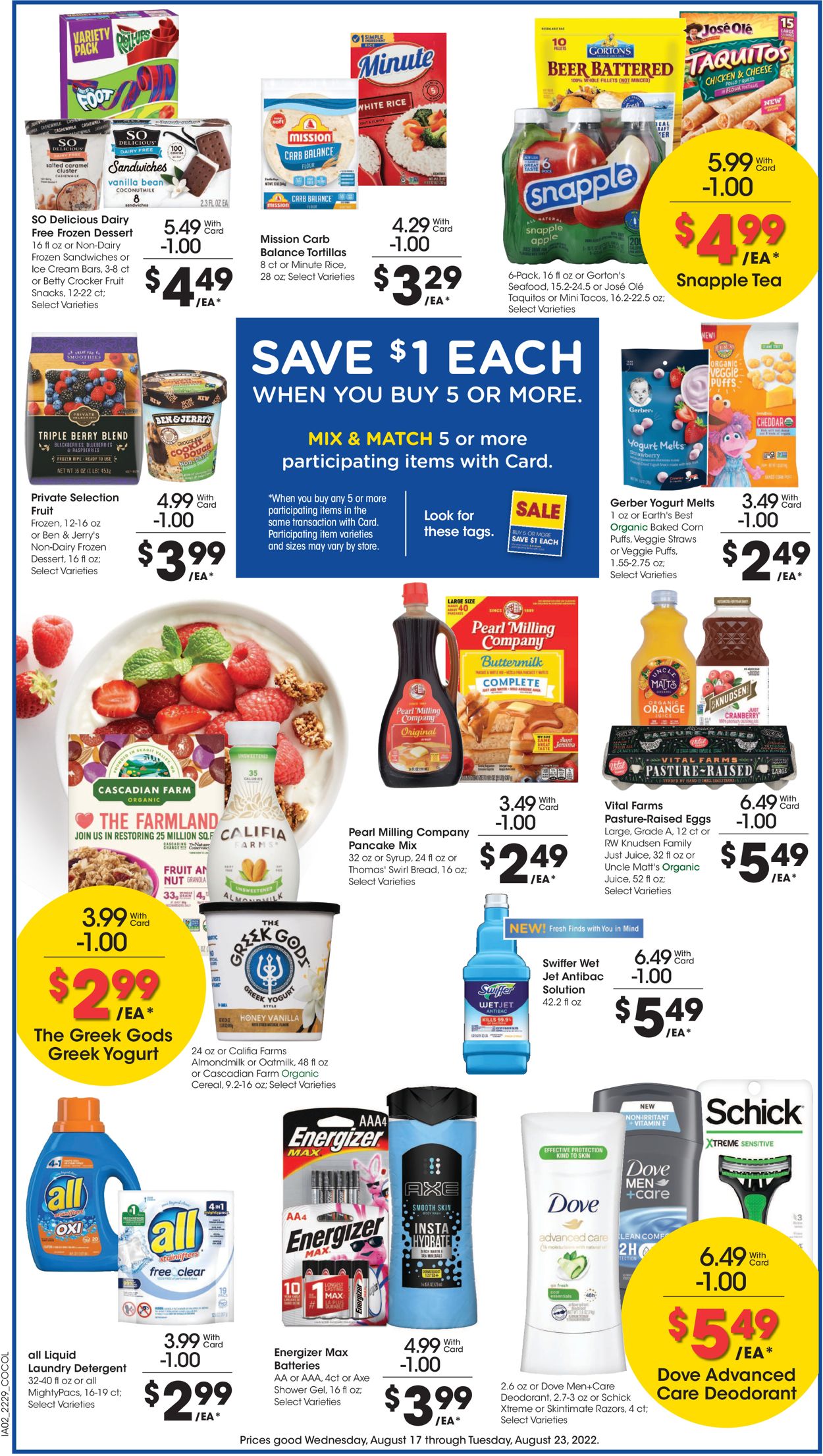 Catalogue Kroger from 08/17/2022