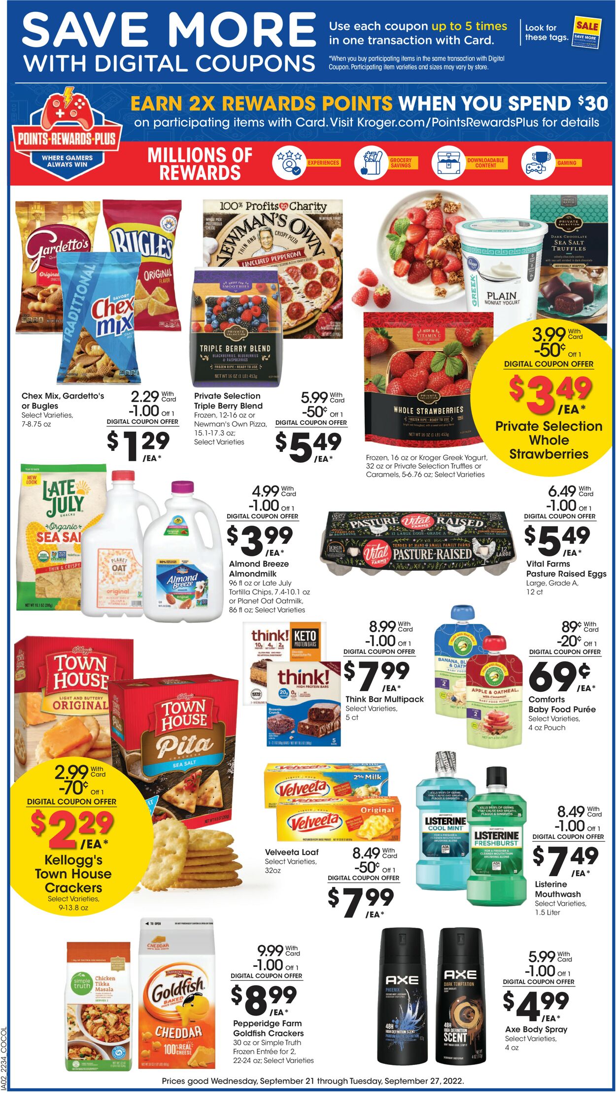 Catalogue Kroger from 09/21/2022