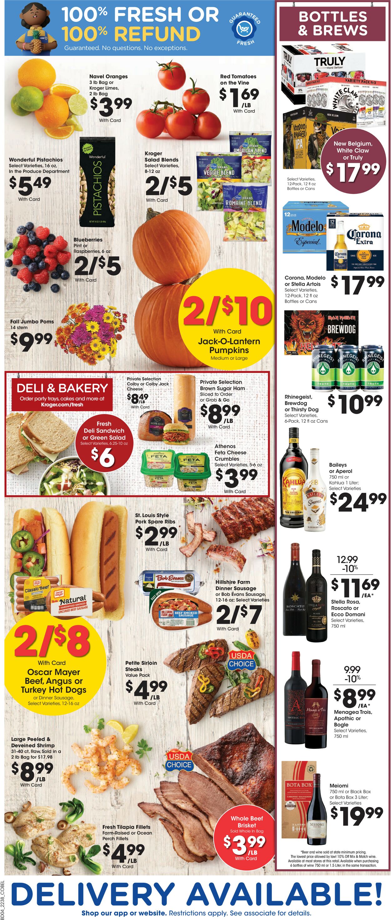 Catalogue Kroger from 10/19/2022