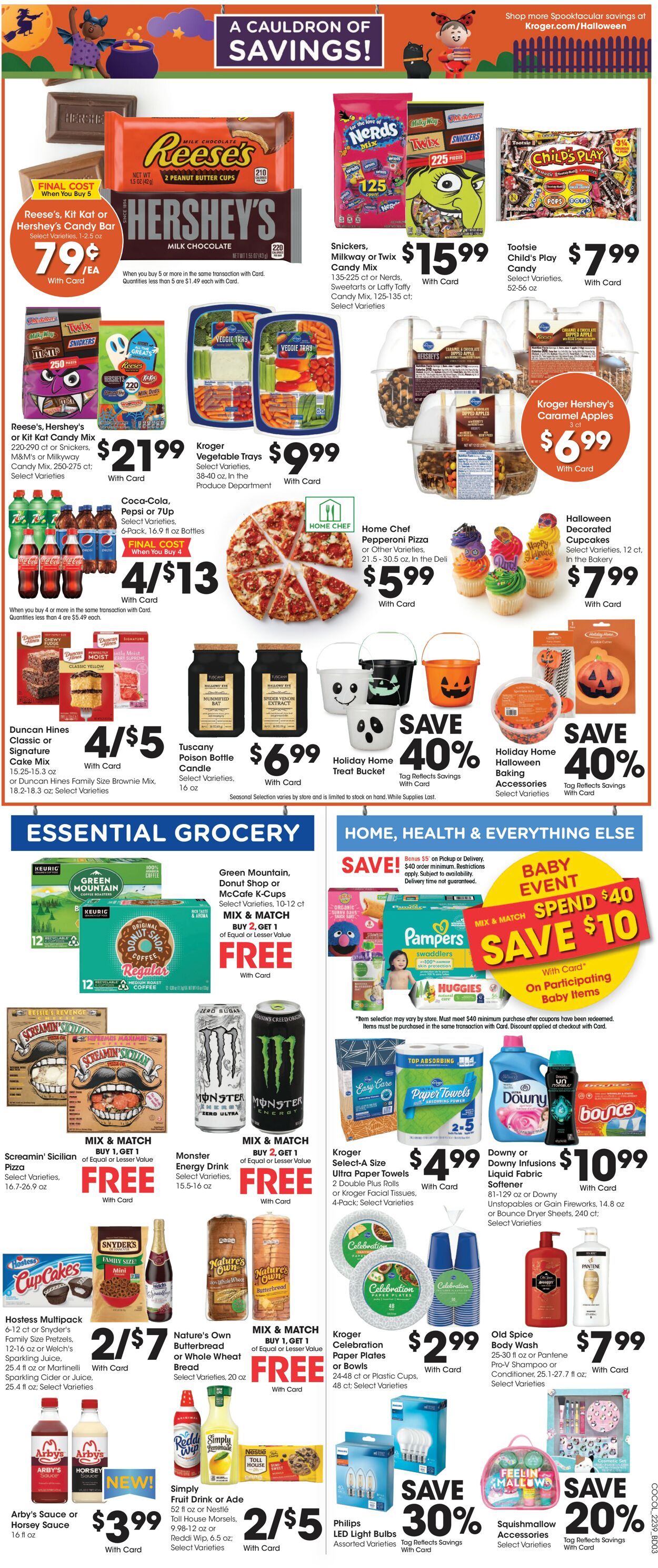 Catalogue Kroger from 10/26/2022