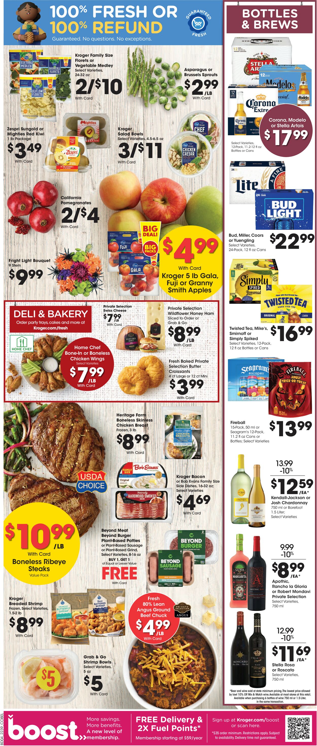Catalogue Kroger from 10/26/2022