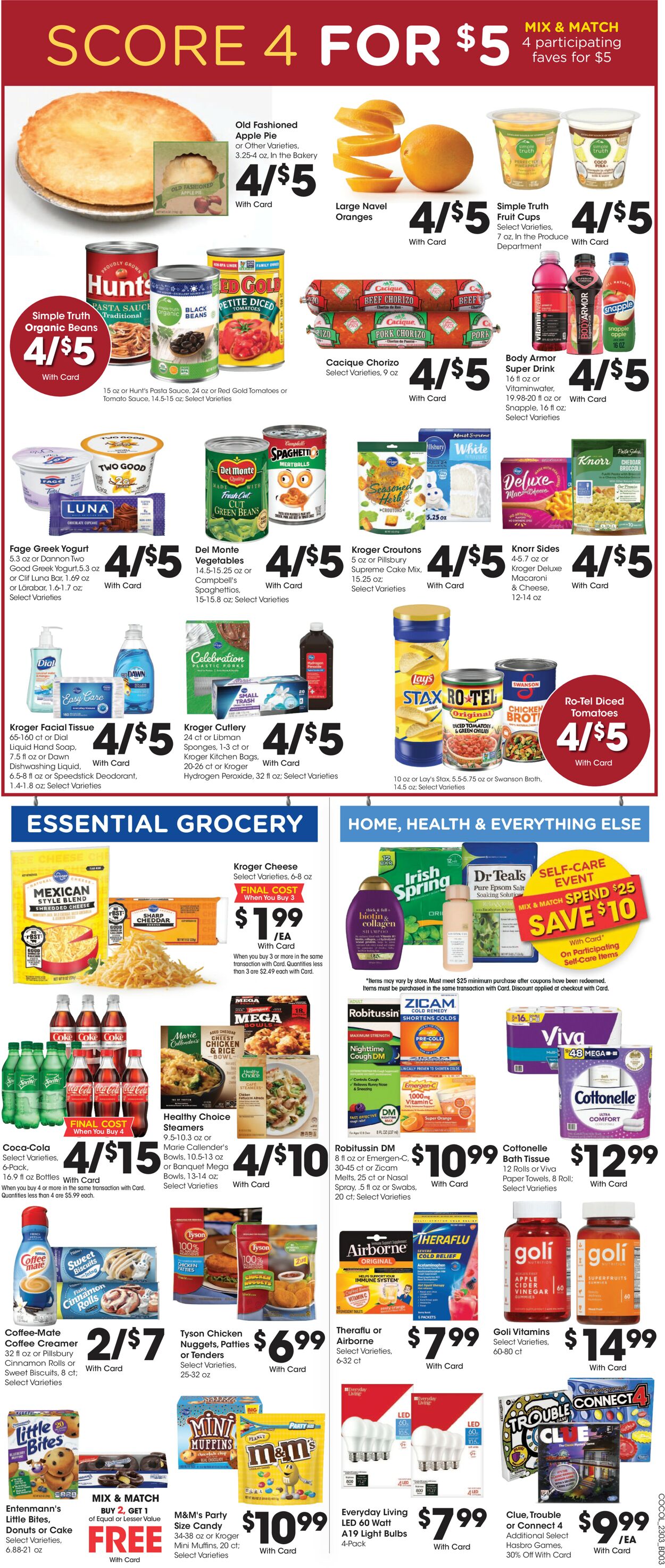 Catalogue Kroger from 02/15/2023