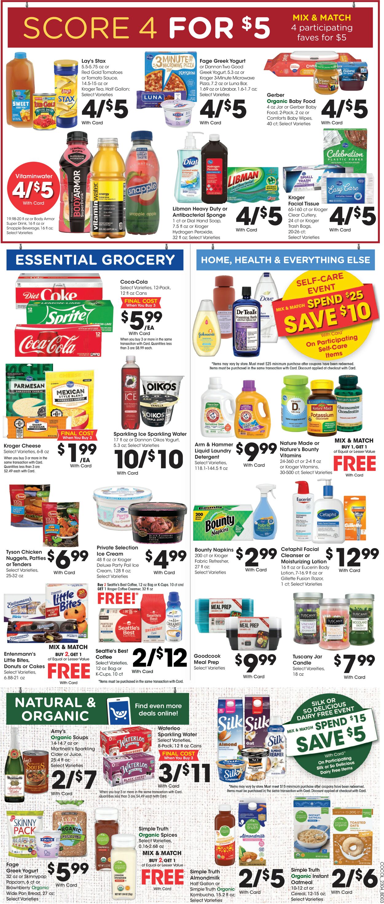 Catalogue Kroger from 02/22/2023