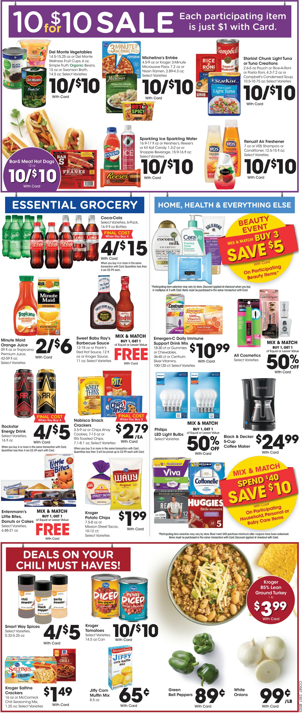 Catalogue Kroger from 03/15/2023
