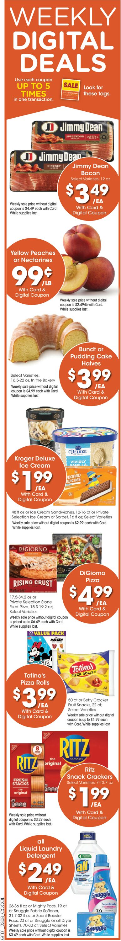 Catalogue Kroger from 03/22/2023