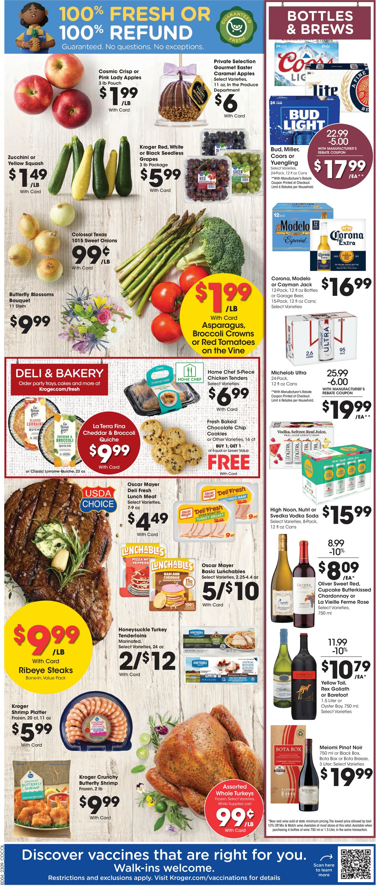 Catalogue Kroger from 03/29/2023