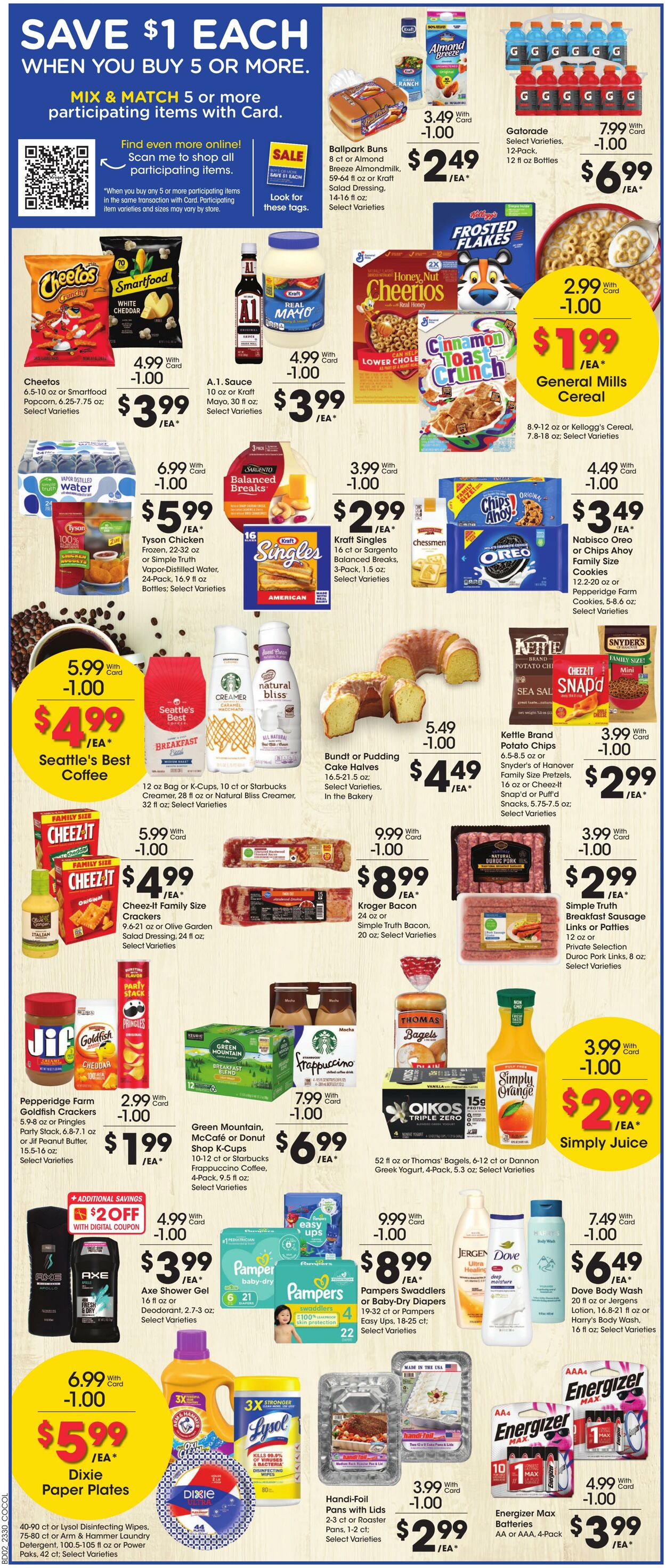 Catalogue Kroger from 08/23/2023